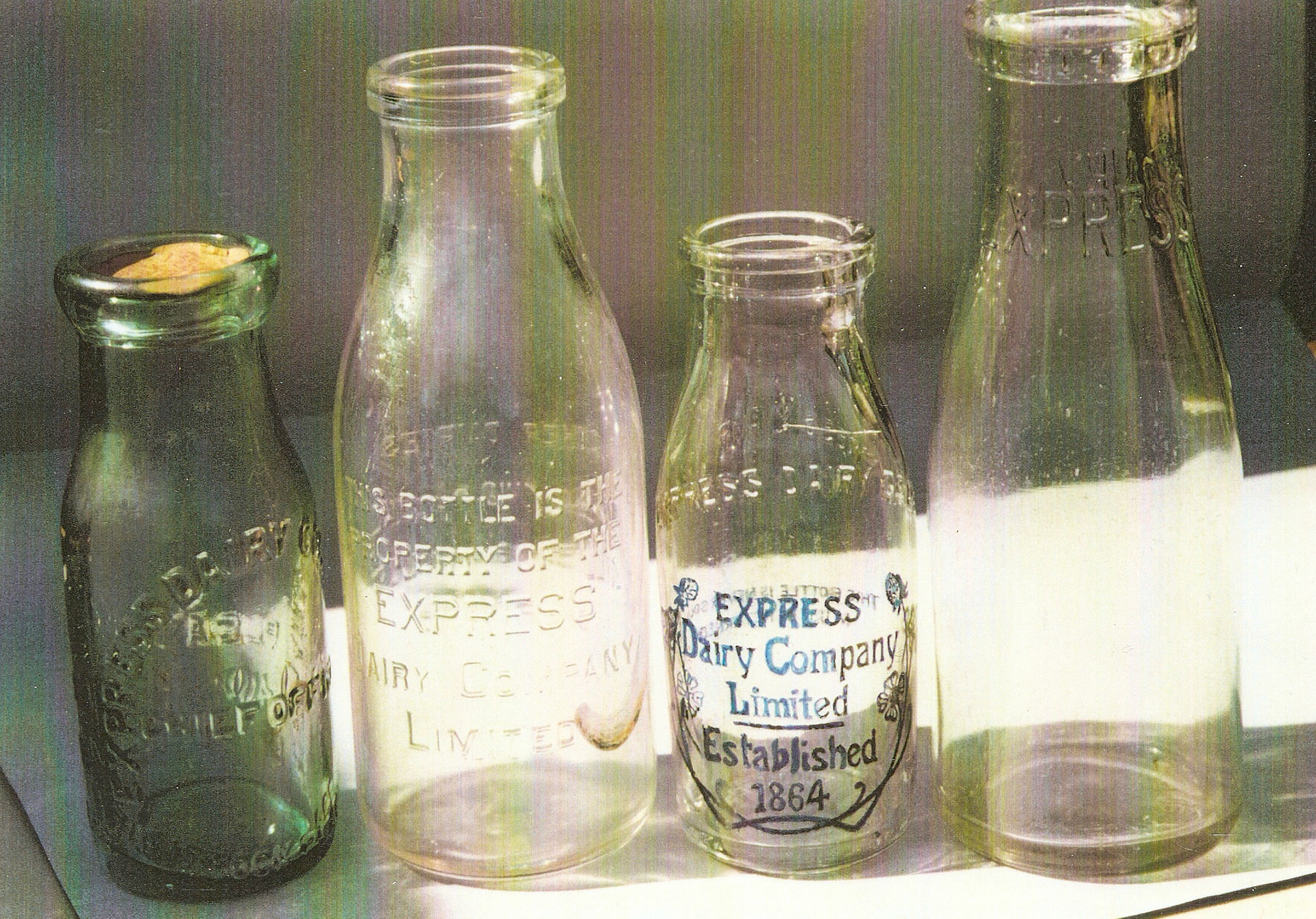 Express Milk Bottles (Courtesy Paul Luke)