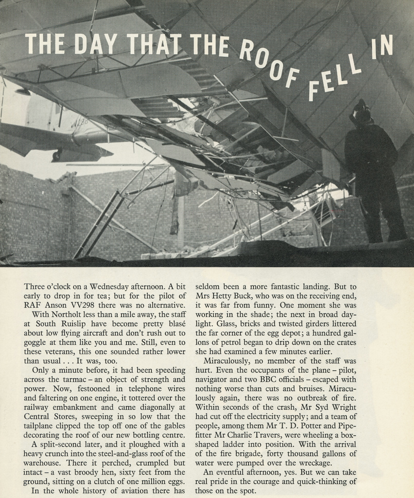 1960 The day the roof fell in - South Ruislip