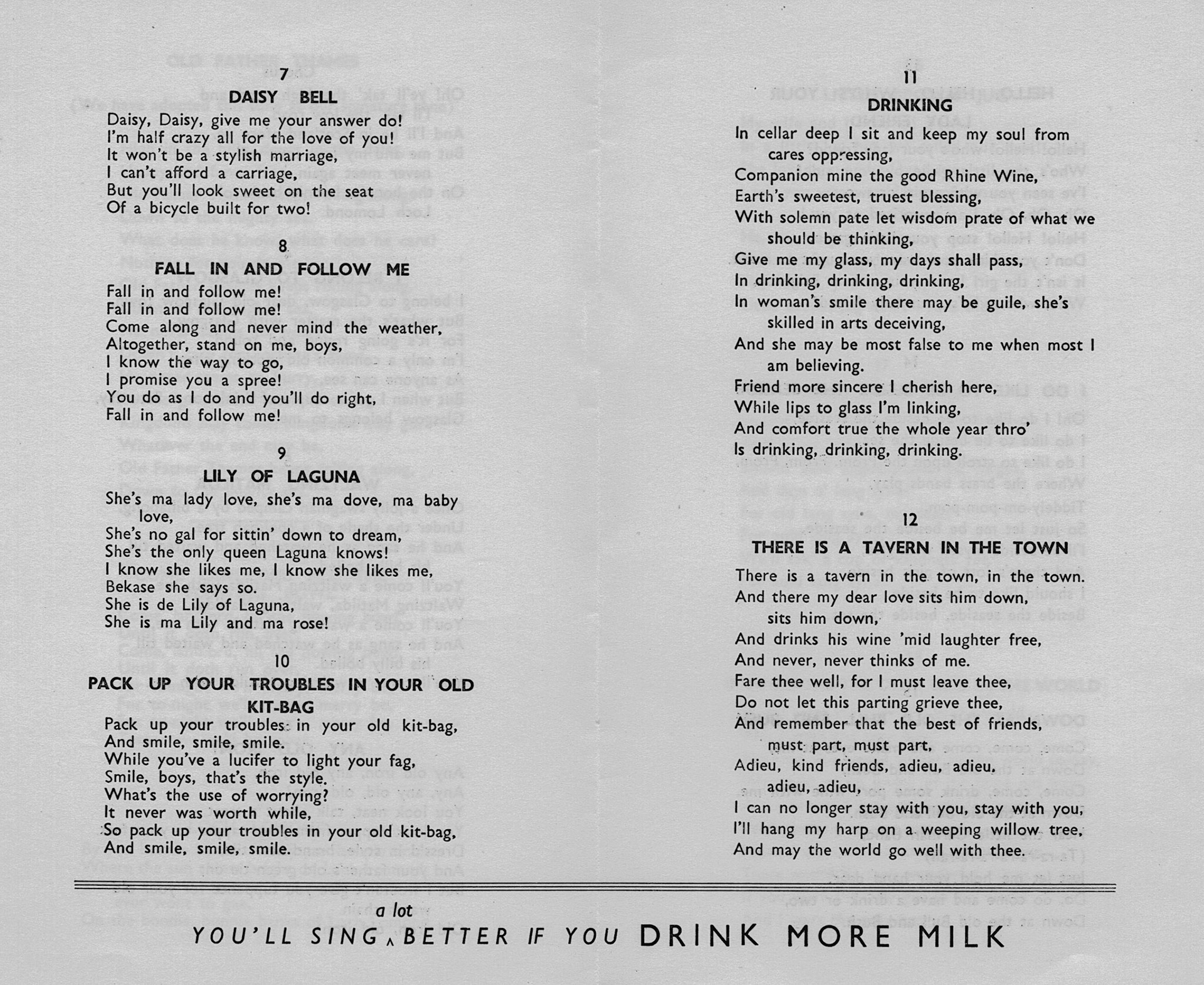 1957 Express Song Sheet - a real 'Blast from the Past'