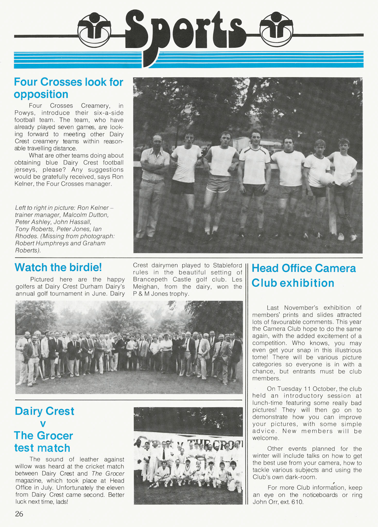 1983 MMB Magazine, special 50th Anniversary edition. (Courtesy Andy Wallis)