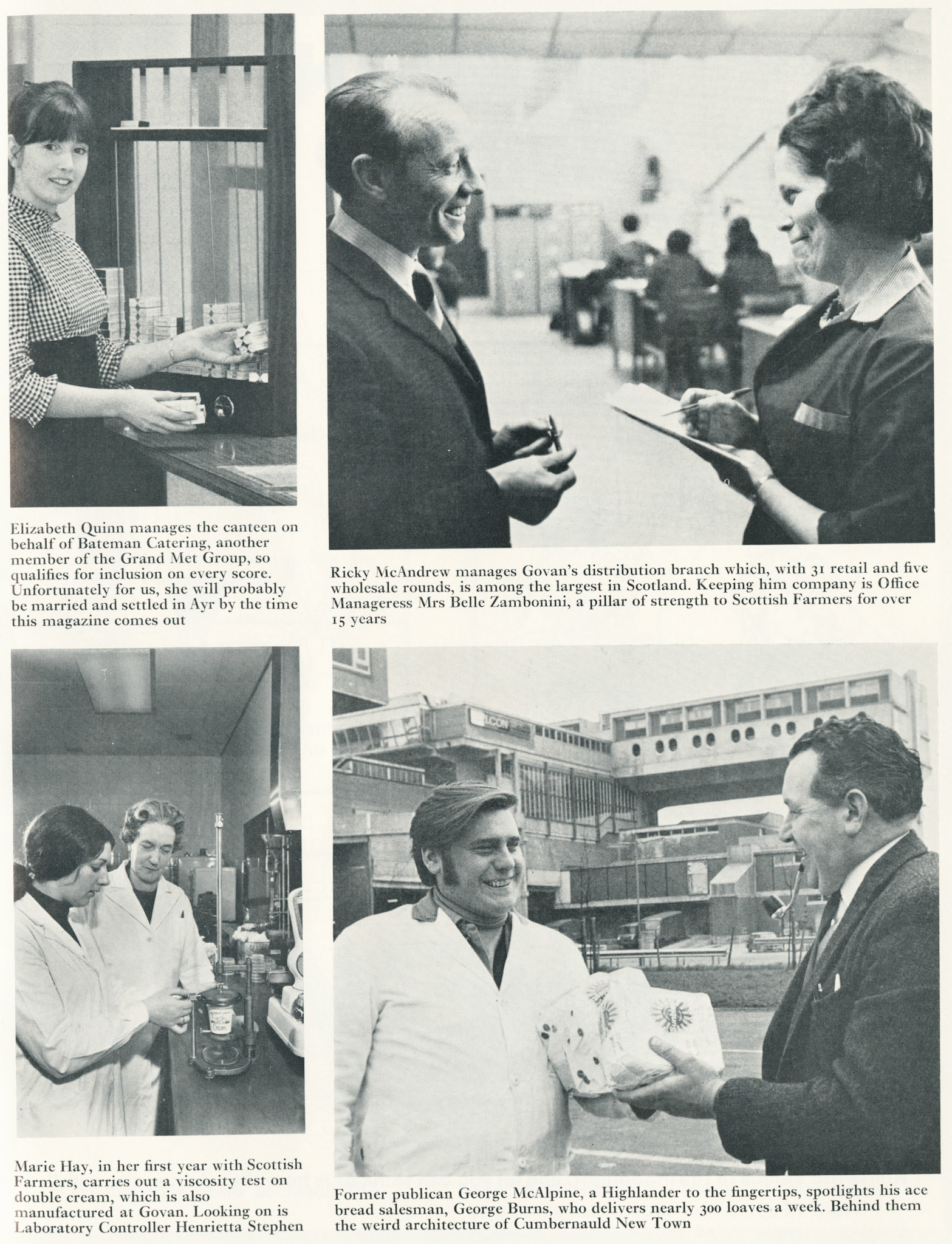 1971 New processing centre and headquarters