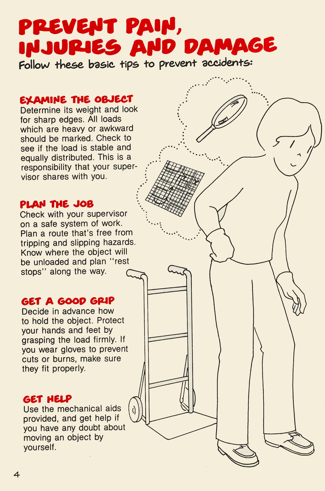 1997 Express/ Dale Farm 'Safe Manual Handling' booklet