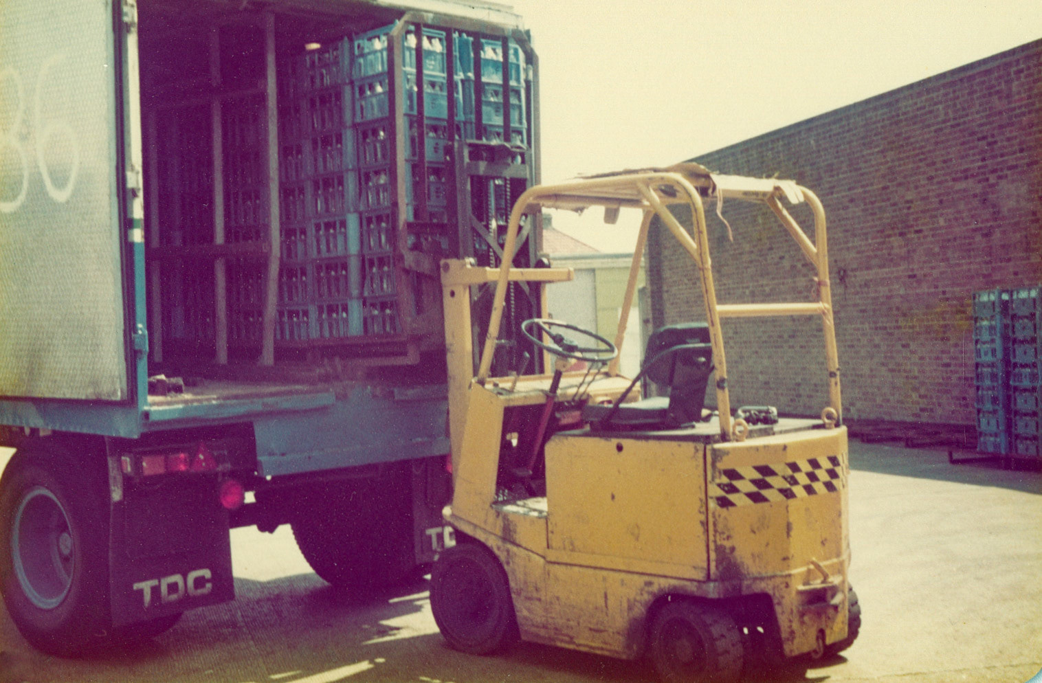 1980s Welling Depot. (Picture by Reg Ball, on loan from Colin Bristow)