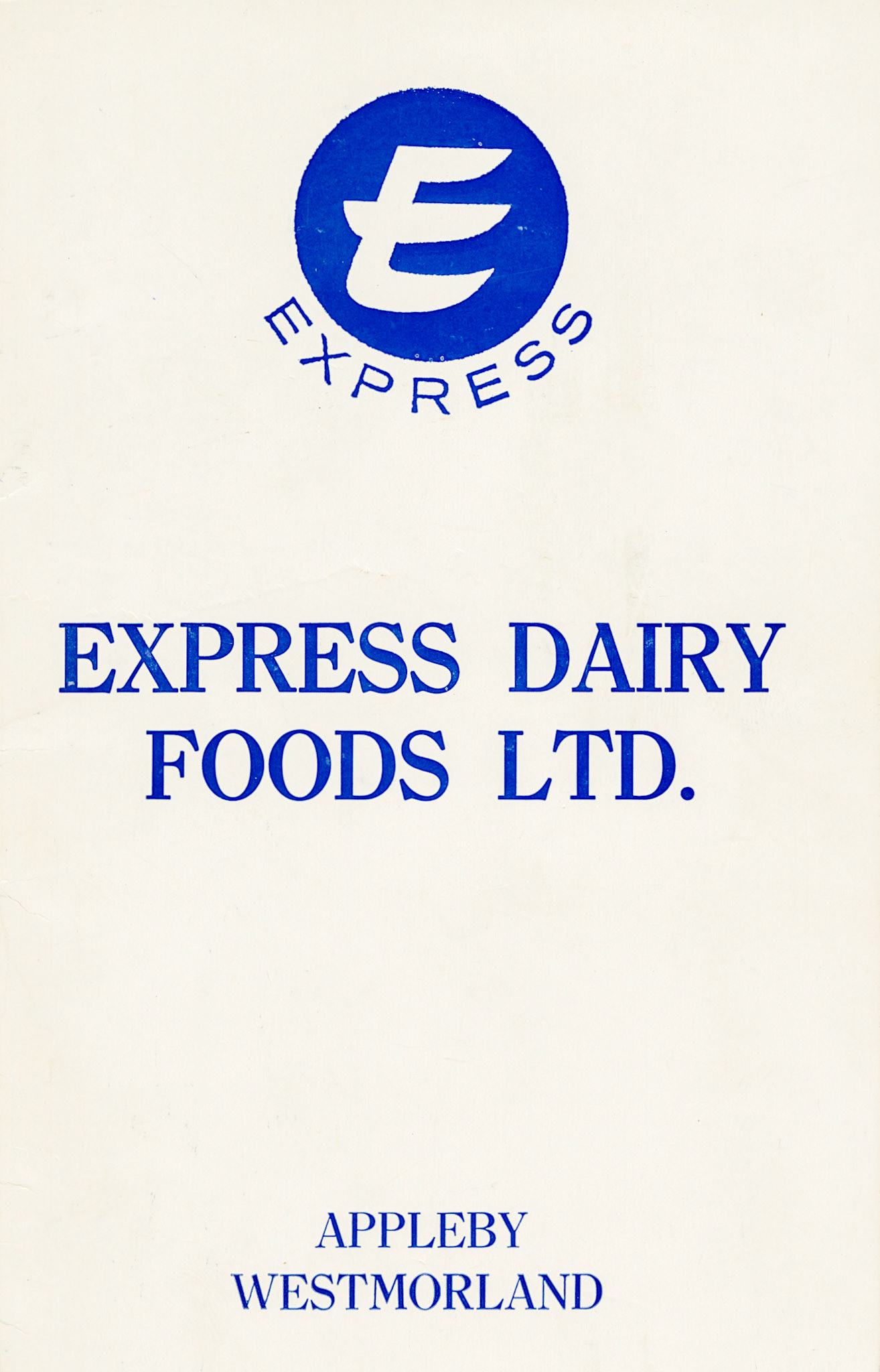 1971 - Appleby Creamery 40th Anniversary Brochure