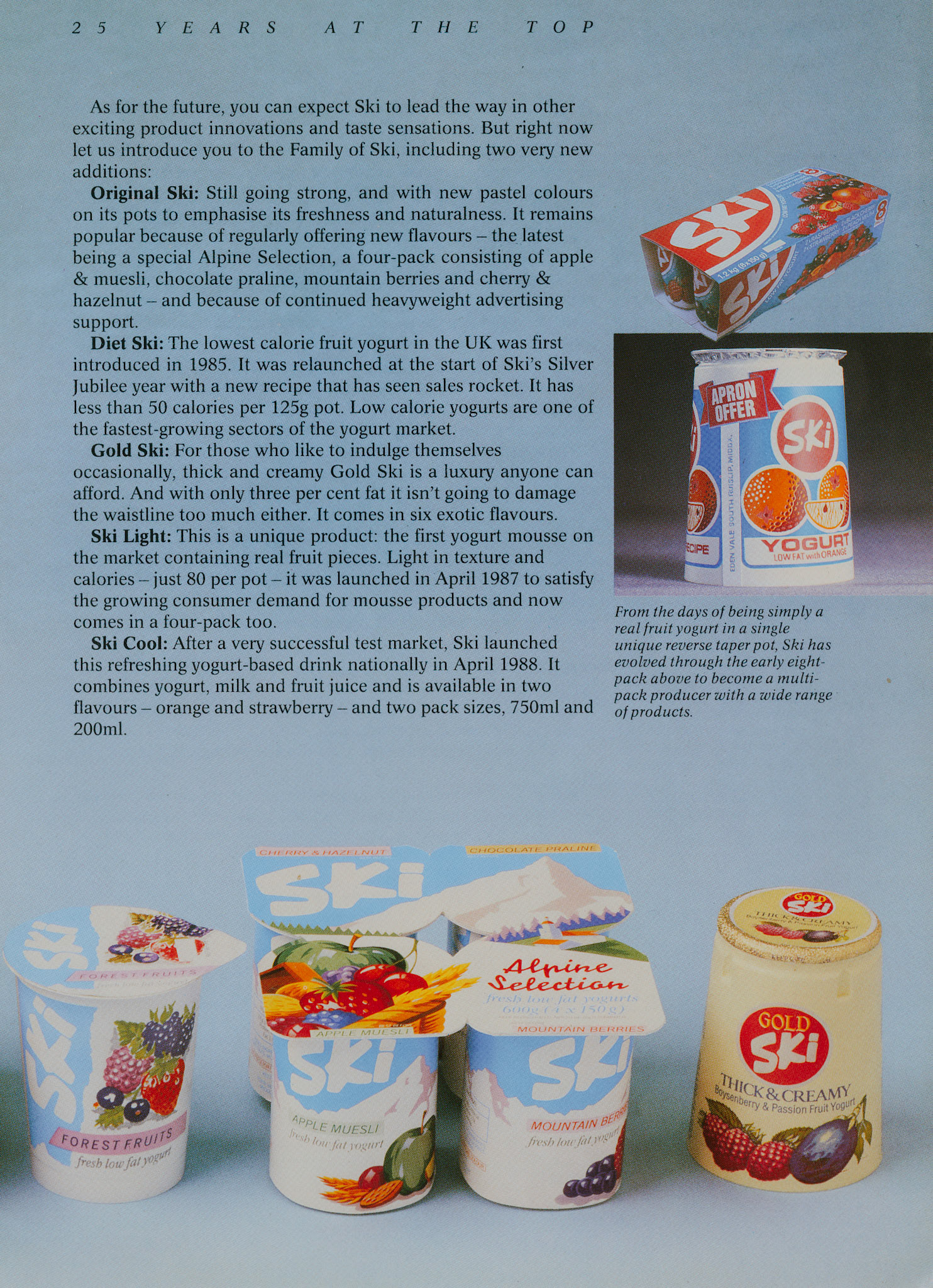 1988 Ski Silver Jubilee - 25 years (Courtesy Paul Bloor)