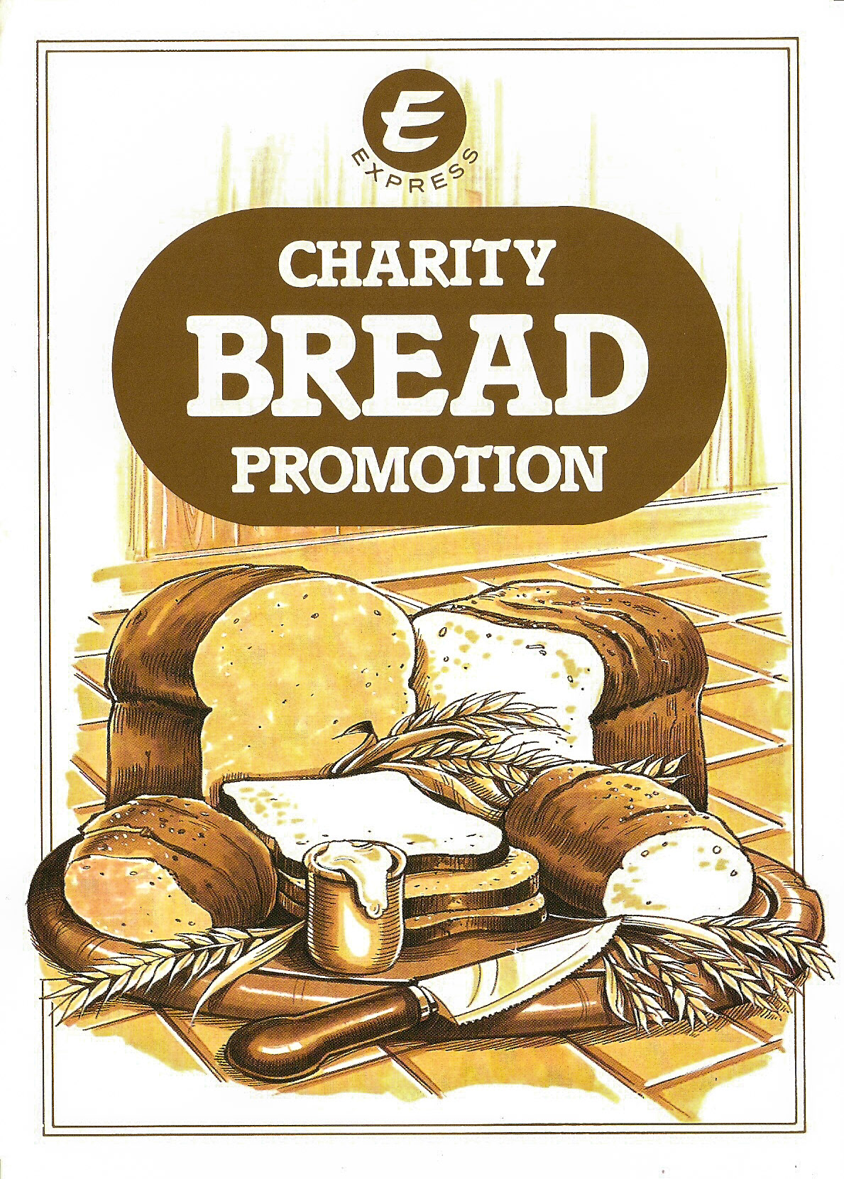 1989 Charity Bread promotion leaflet (Courtesy Paul Luke)