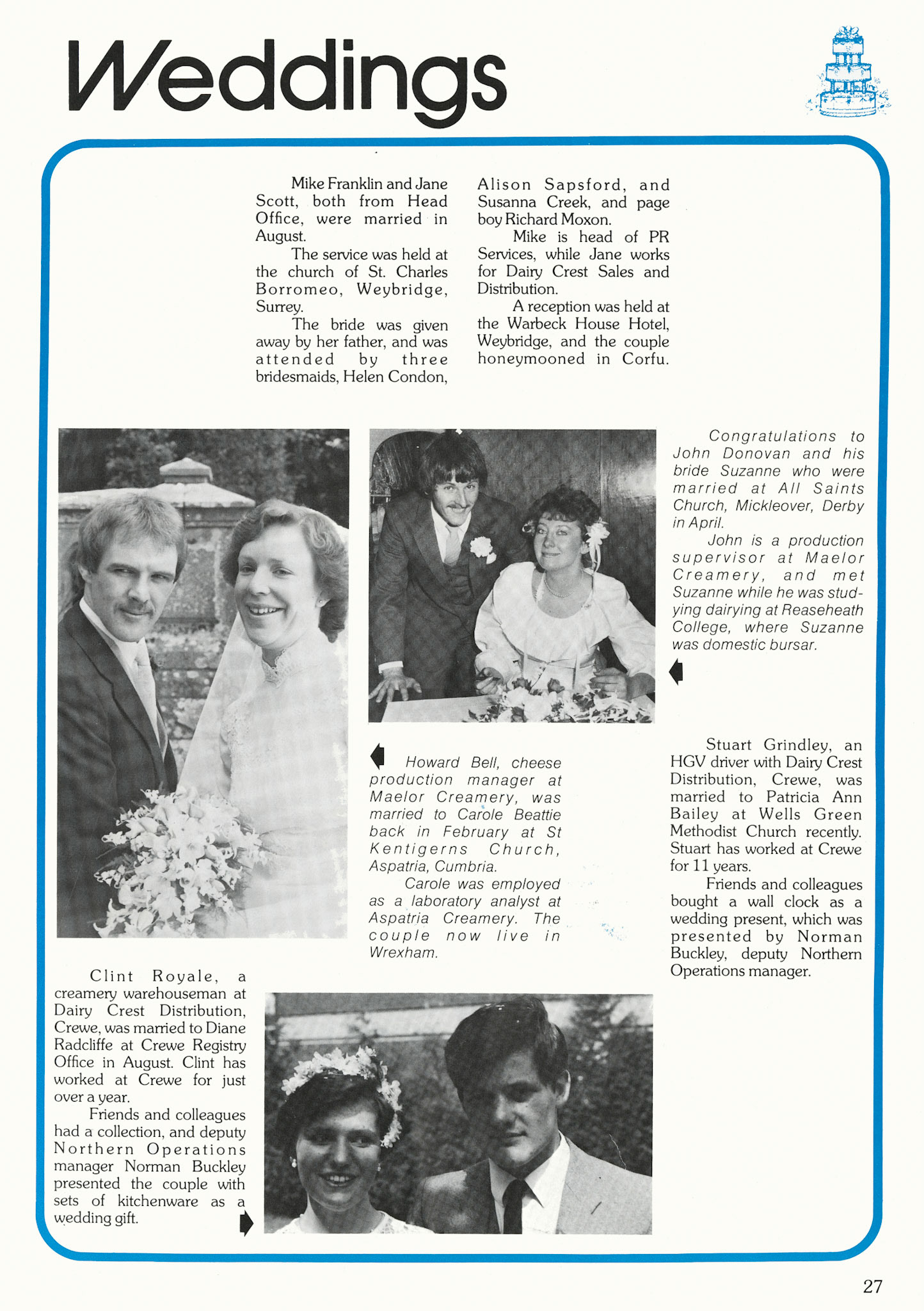 1983 MMB Magazine, special 50th Anniversary edition. (Courtesy Andy Wallis)