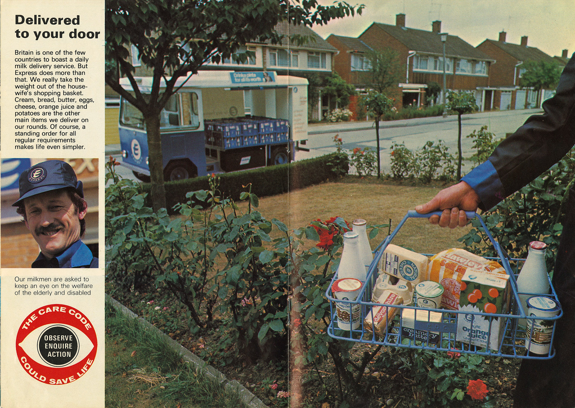 1985 Express in Action Brochure