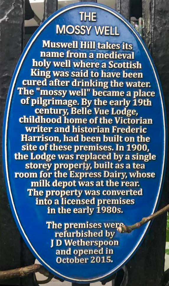 2023 Muswell Hill Depot, now converted to Wetherspoons pub 'The Mossy Well' (Courtesy Steve Reynolds)