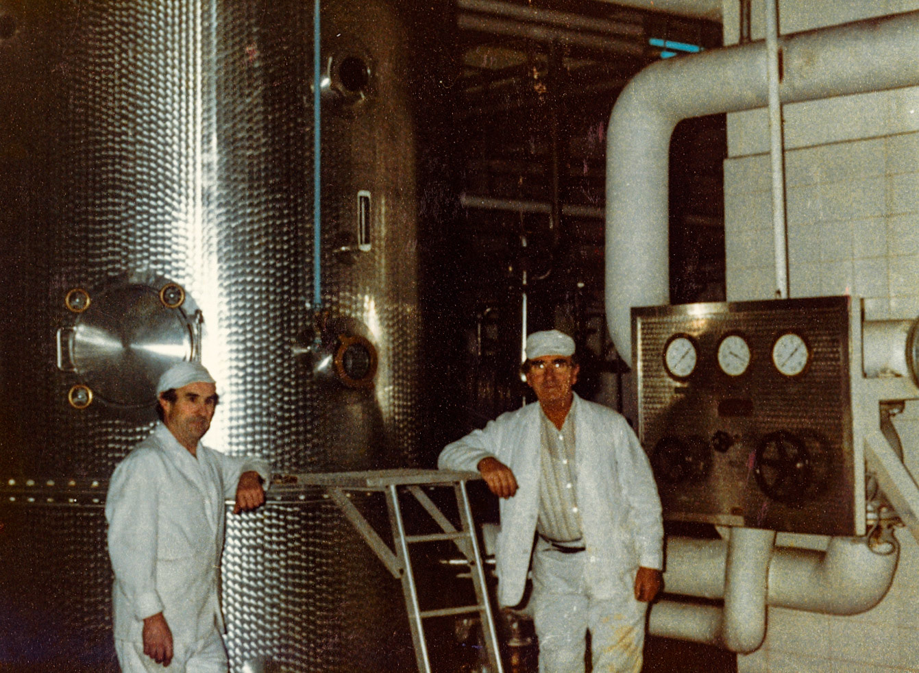 1970's Lavinia Morgan identifies Sid Chesters (Rich Swain's late uncle) and Norman Evans. (Joe Lyons Collection)