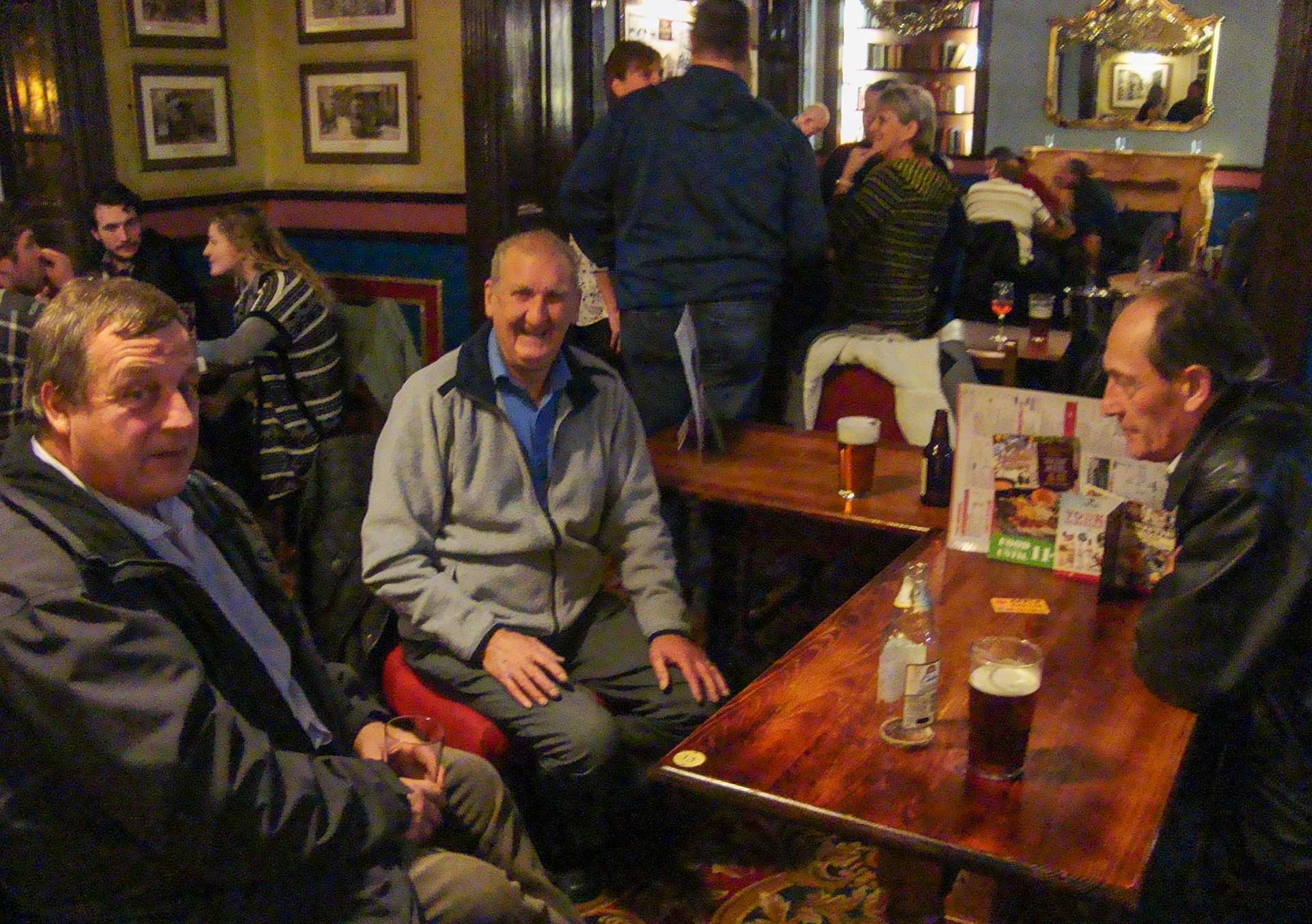 2015 Exeter Staff Reunion. Mike and Carol Browning in the background. (Courtesy Phillip Budd)