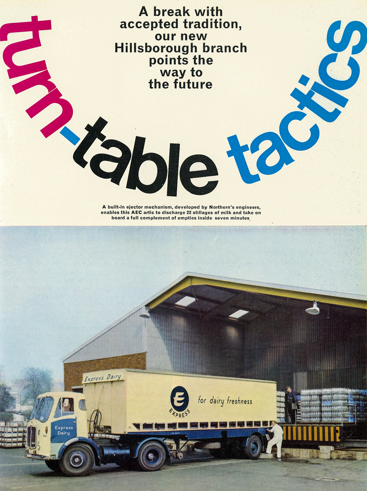 1966 Hillsborough, Sheffield Depot. Movable loading platform techniques. (Express News Summer 1966)