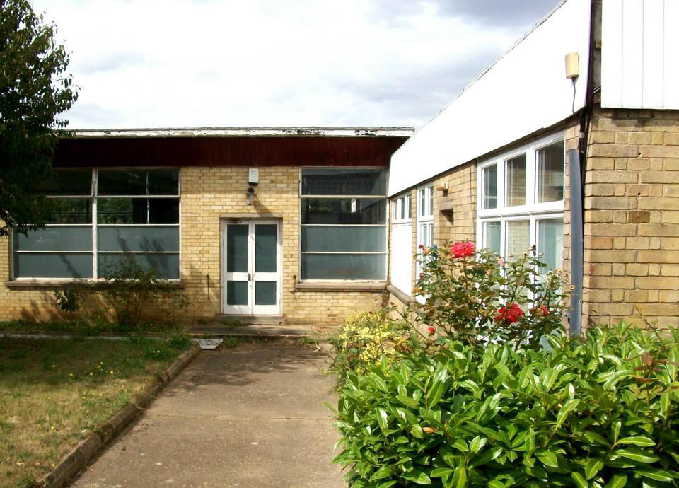 2025 David Newman comments "A photo that I took today of Goldhanger Fruit Farms' canteen block, to match the 1963 photo. It seems unused and pretty derelict, but surrounded by modern well-used industrial buildings and is a busy place". (Courtesy David Newman)