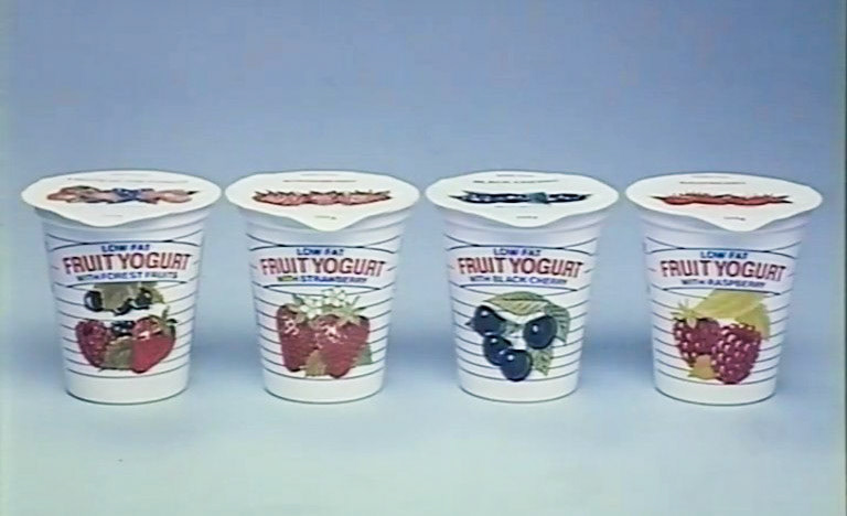 1980s saw the introduction of convenience foods, indulgence foods, low fat foods...(Express 125 Years video still)