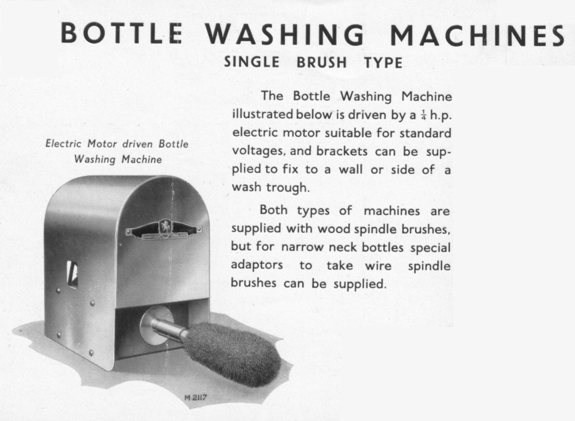 1948 Dairy Supply Company Catalogue Entries (Courtesy Wellcome Collection)
