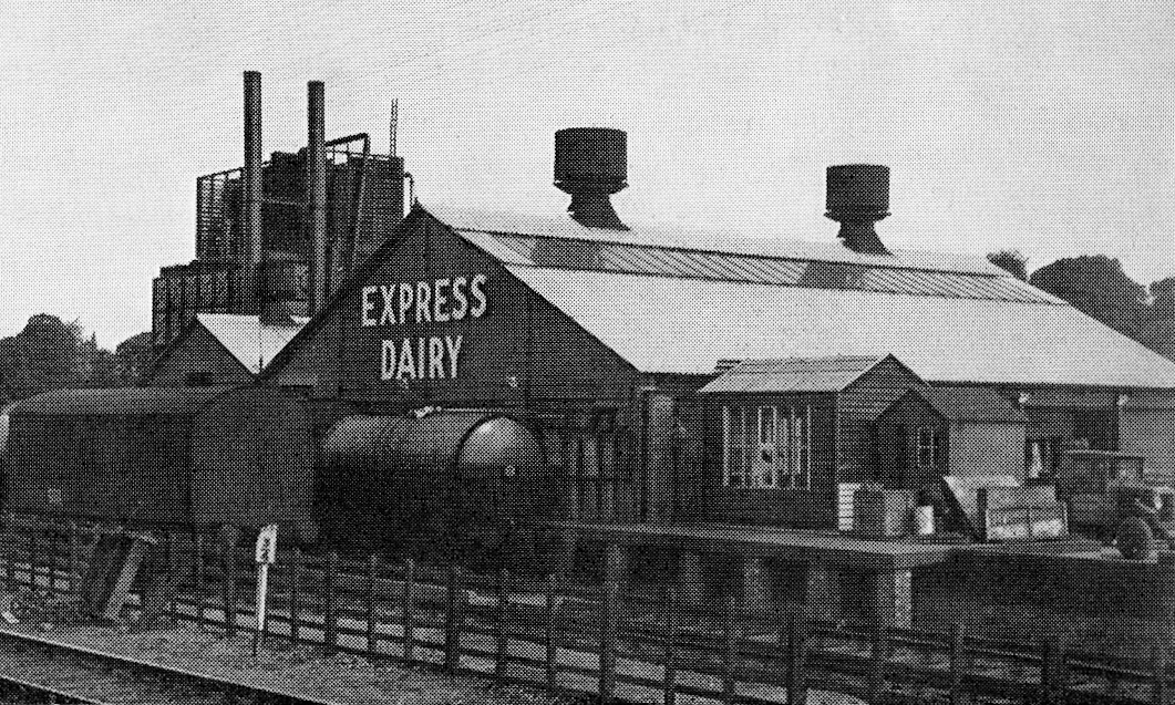 1930's? Appleby milk tanker loading bay. (Express News December)