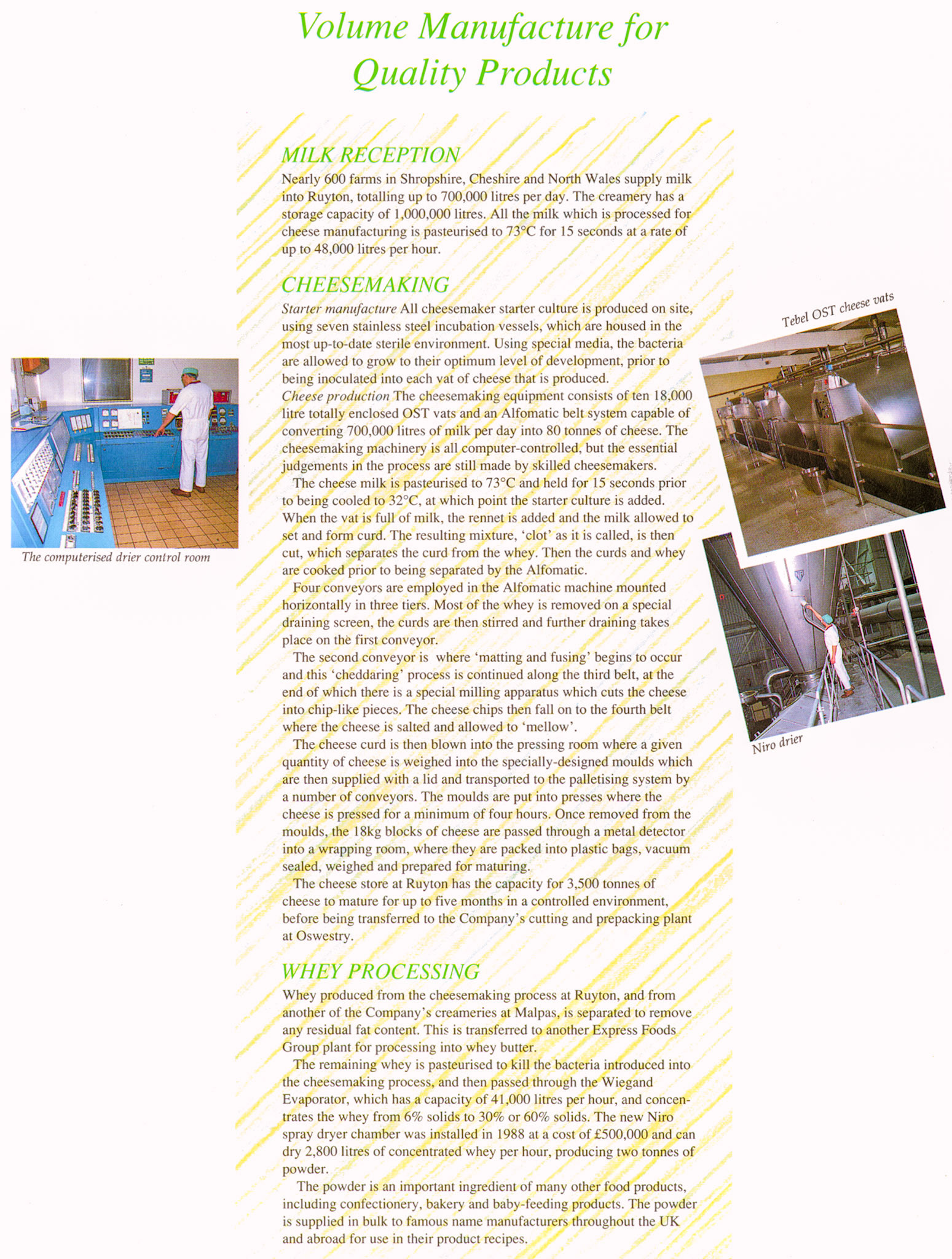 1989 Ruyton Creamery brochure (Ruyton Co-operative Dairies Archive)