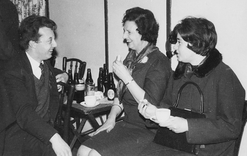 Len Bailey identifies Noel Organ, who worked at the creamery in the 1960s. Joy Corfield identifies Miss Wright and my sister Mary (Newnes). (Joe Lyons Collection)