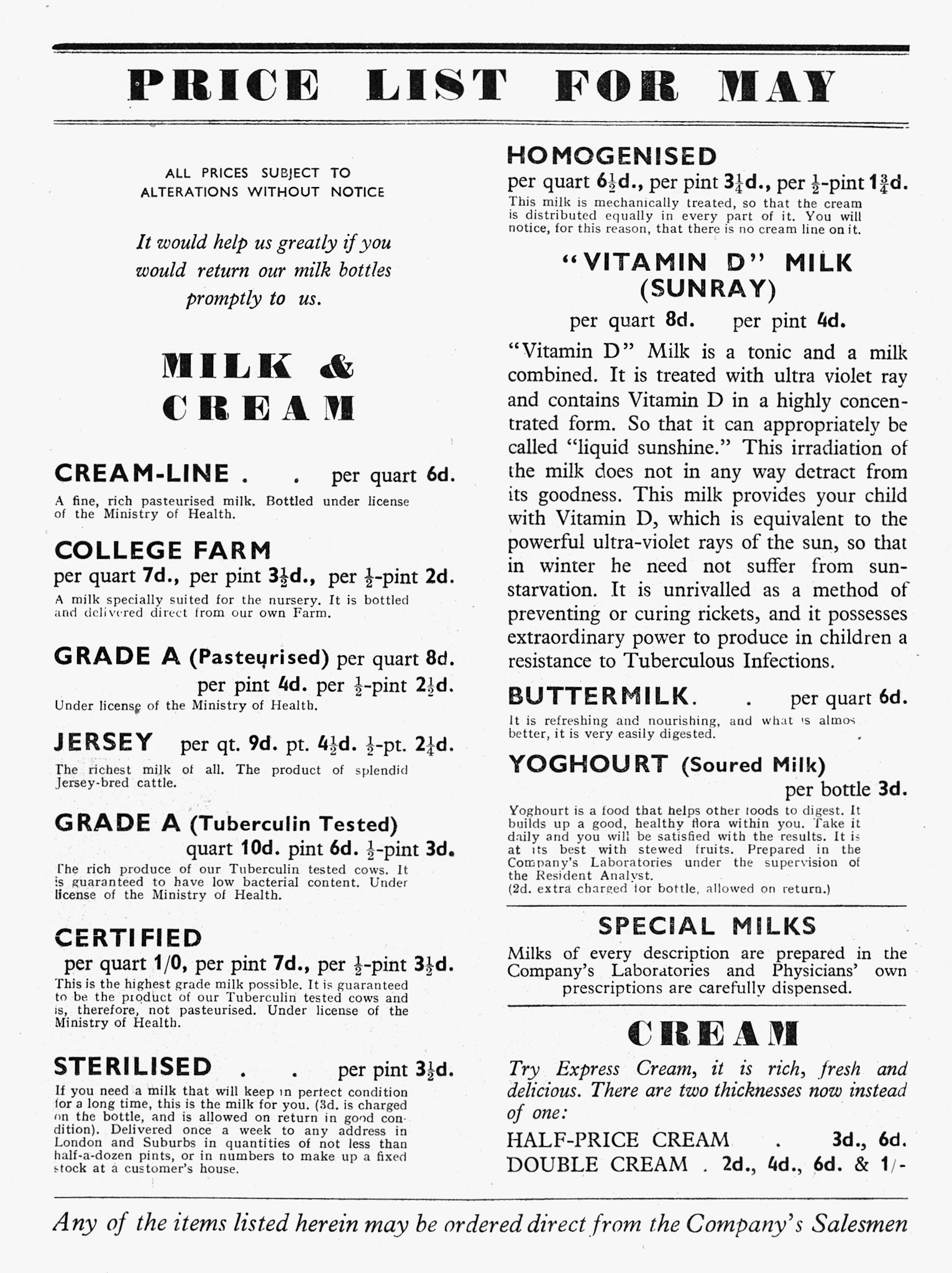 1935 May-Dairymaid Magazine 47 Page 16 (Express Dairy Tales Archive)