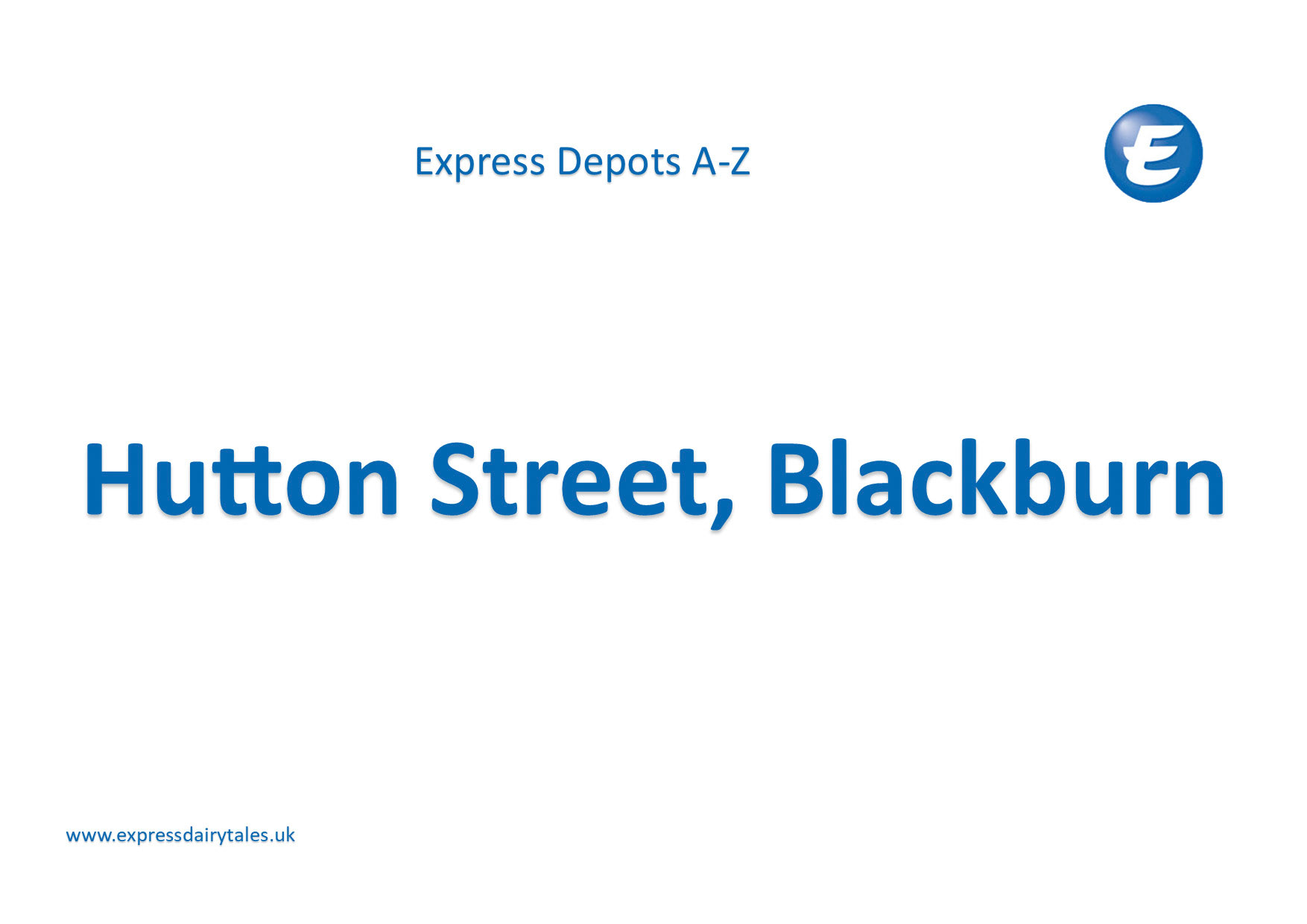 Hutton Street, Blackburn
