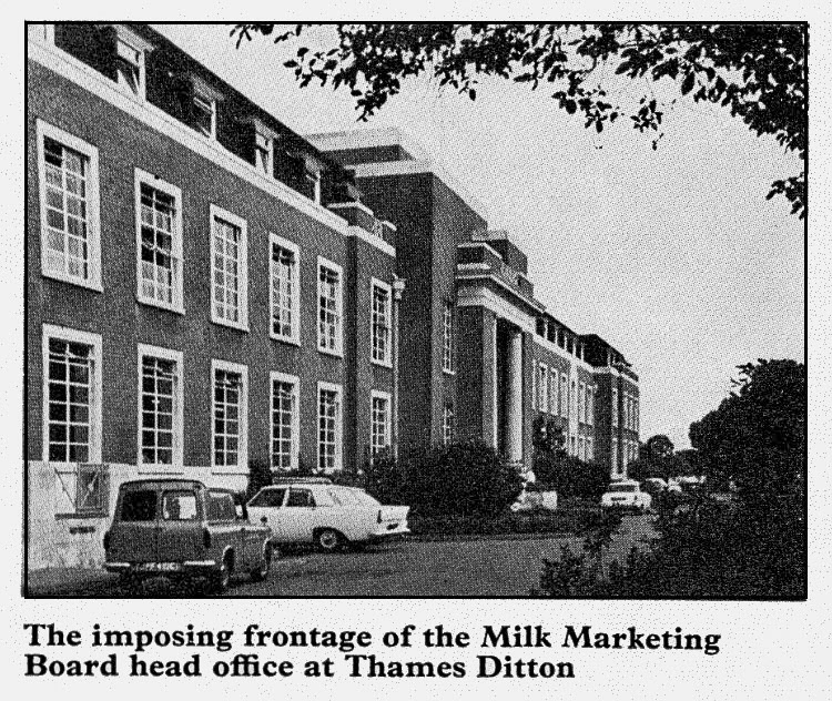 1975 MMB Frontage at Thames Ditton, from 'Behind the Scenes' of the MMB