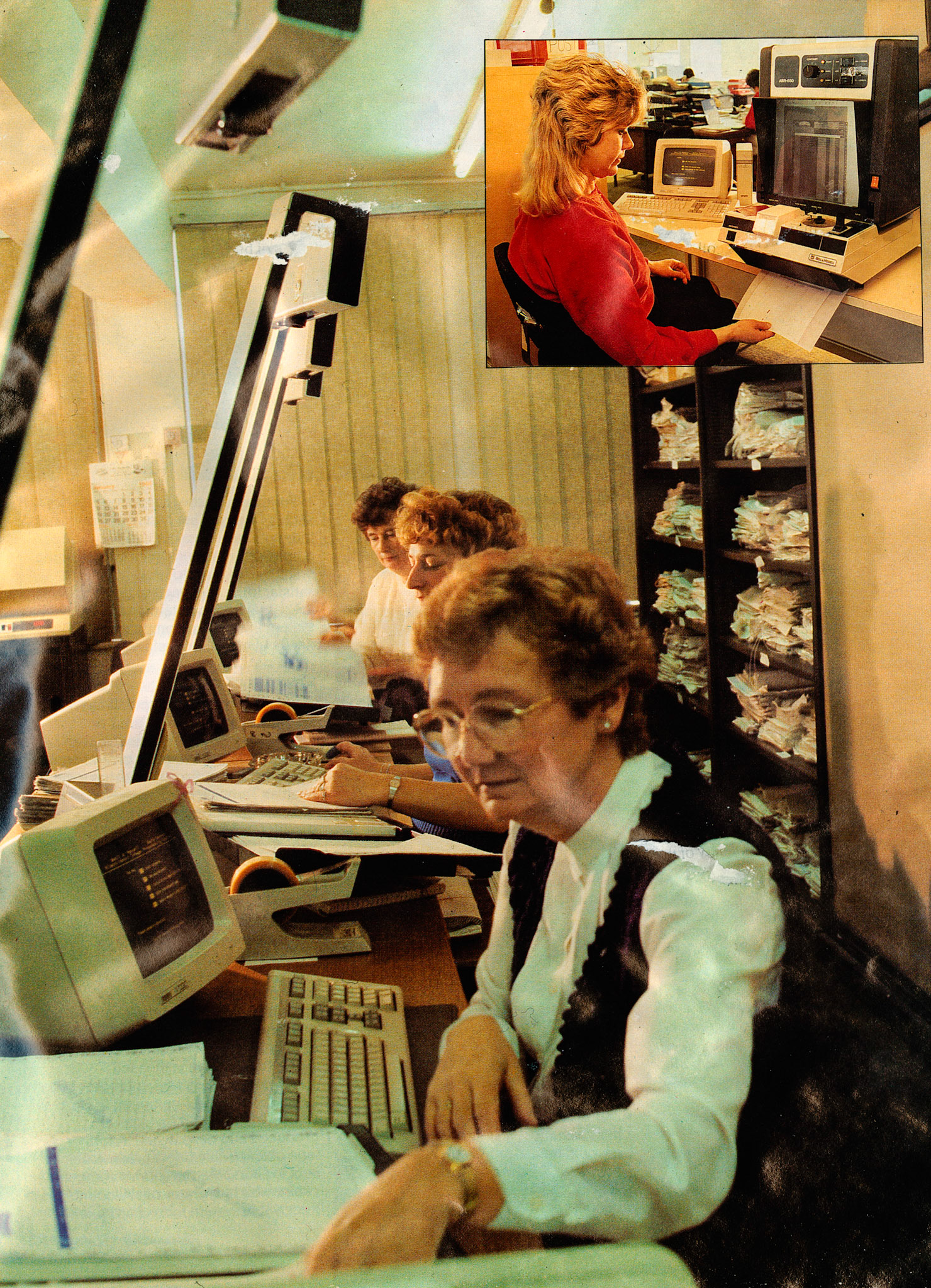 1986 Customer Services/ Credit Control Dept at South Ruislip