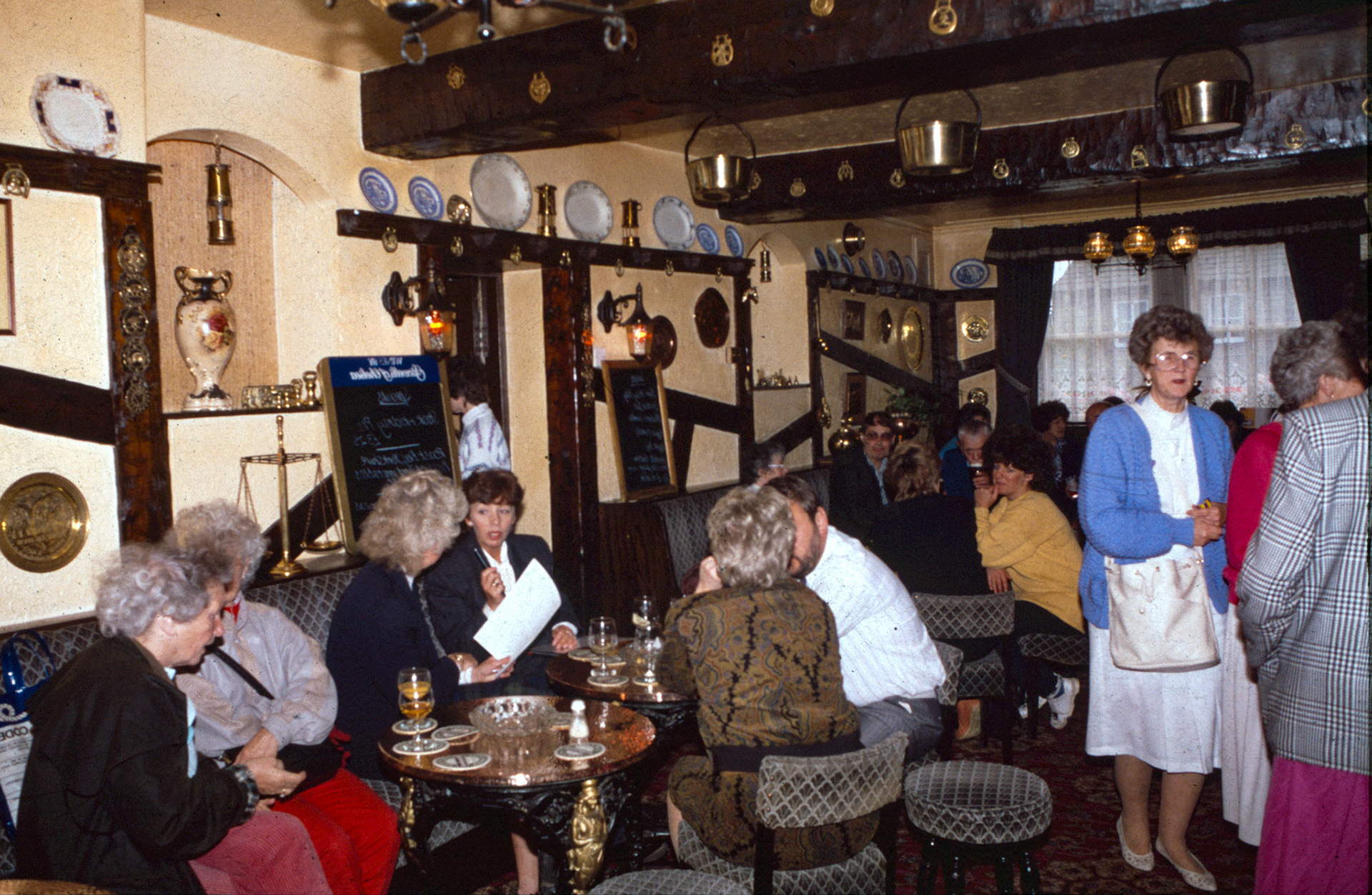 1995 Grand Met retirement mystery tour. (Joe Lyons 35mm slides)