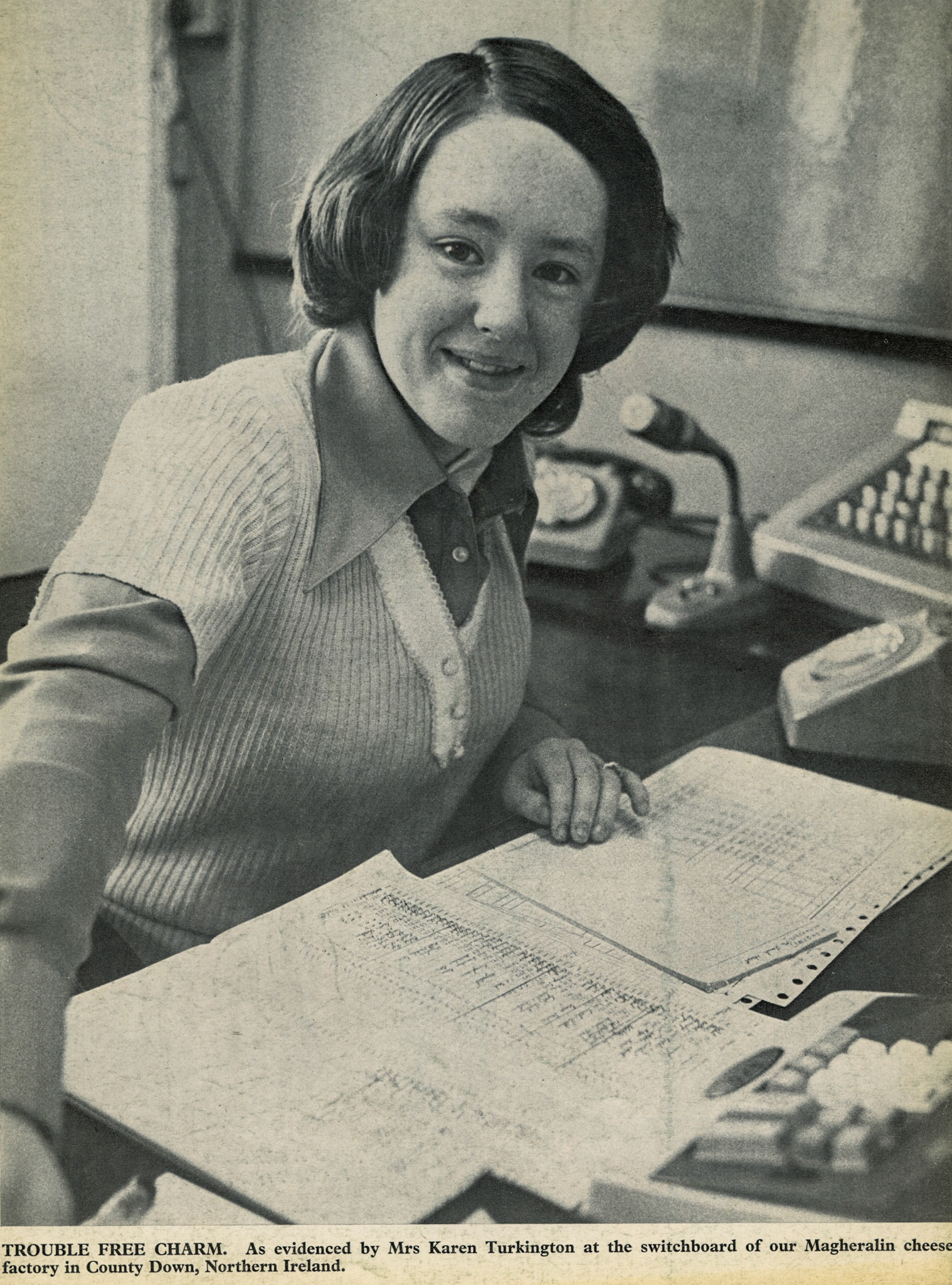 1976 Magheralin Creamery in County Down, Northern Ireland (Mrs karen Turkington)