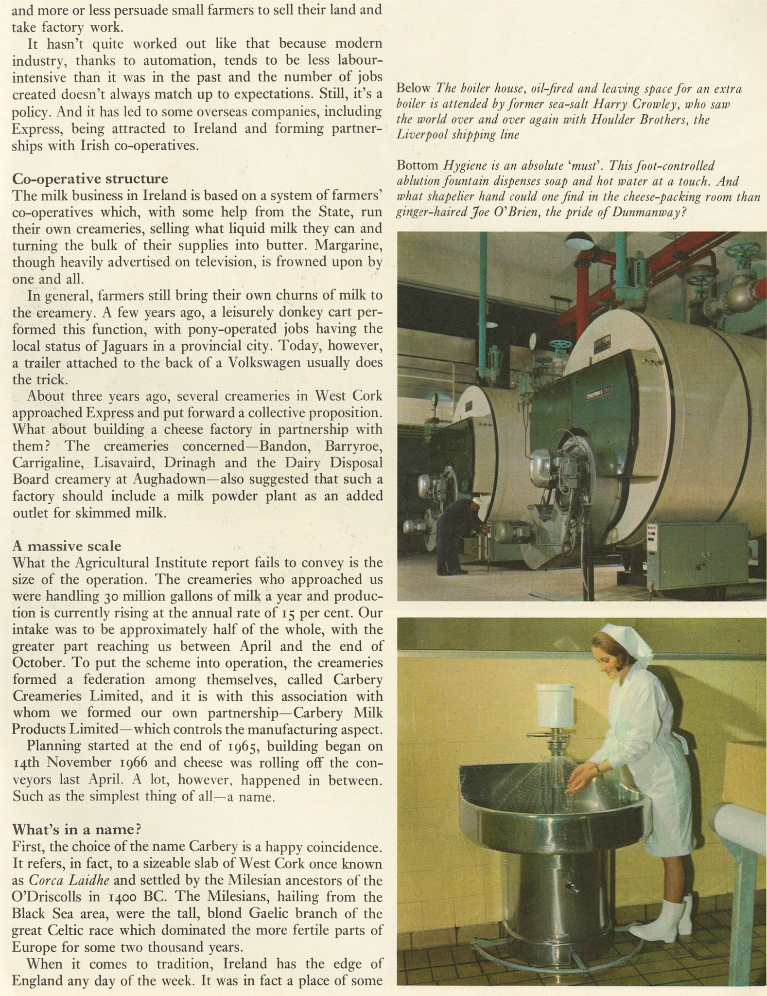 1968 Ballineen Creamery