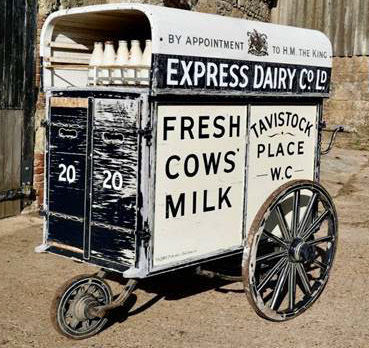 1920's Express Hand cart (Courtesy Richard Gaylard)