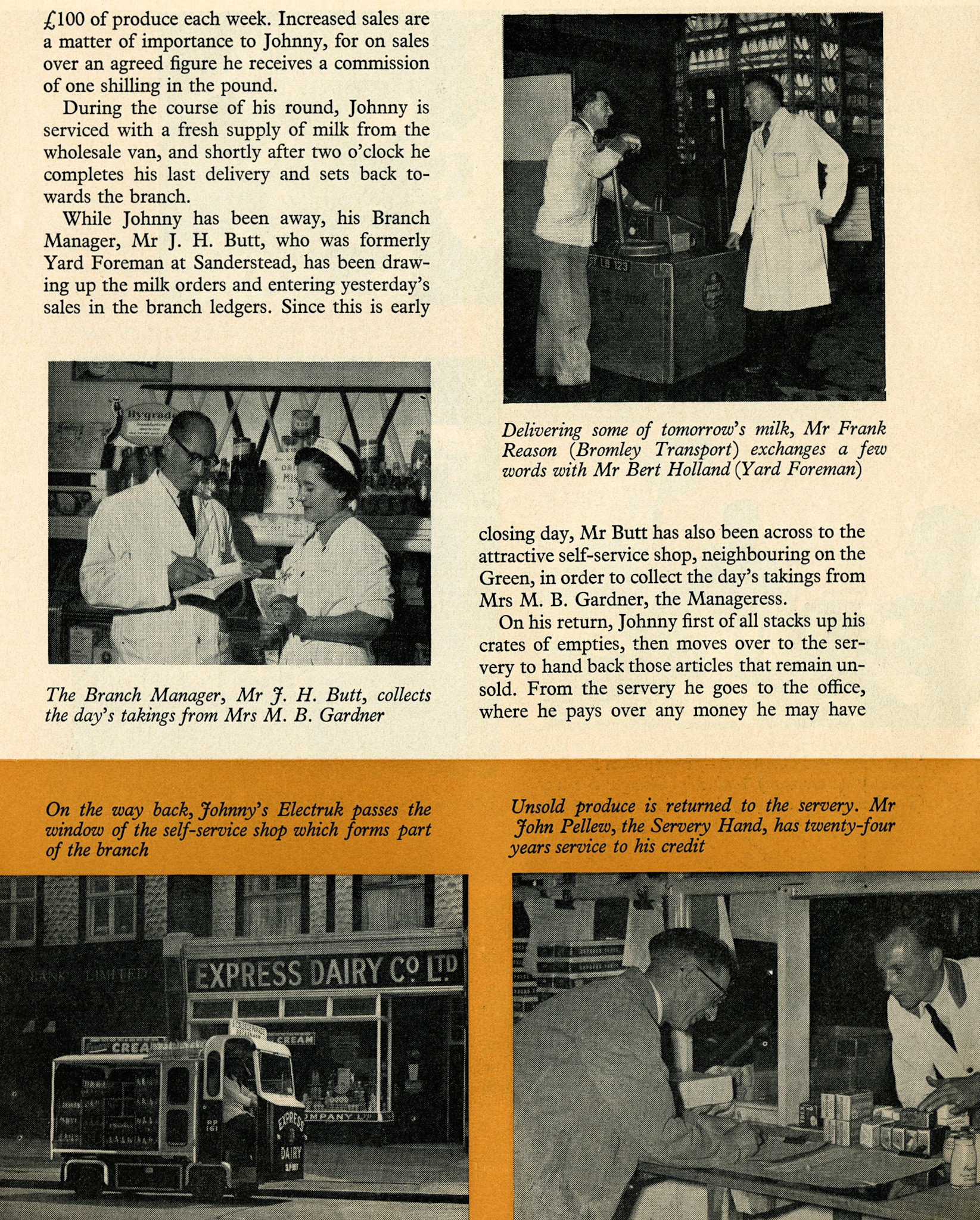 1956 Elmers End retail depot