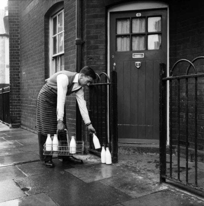1950's milk delivery (Courtesy Growing up in my Britain Was Great FB Group)