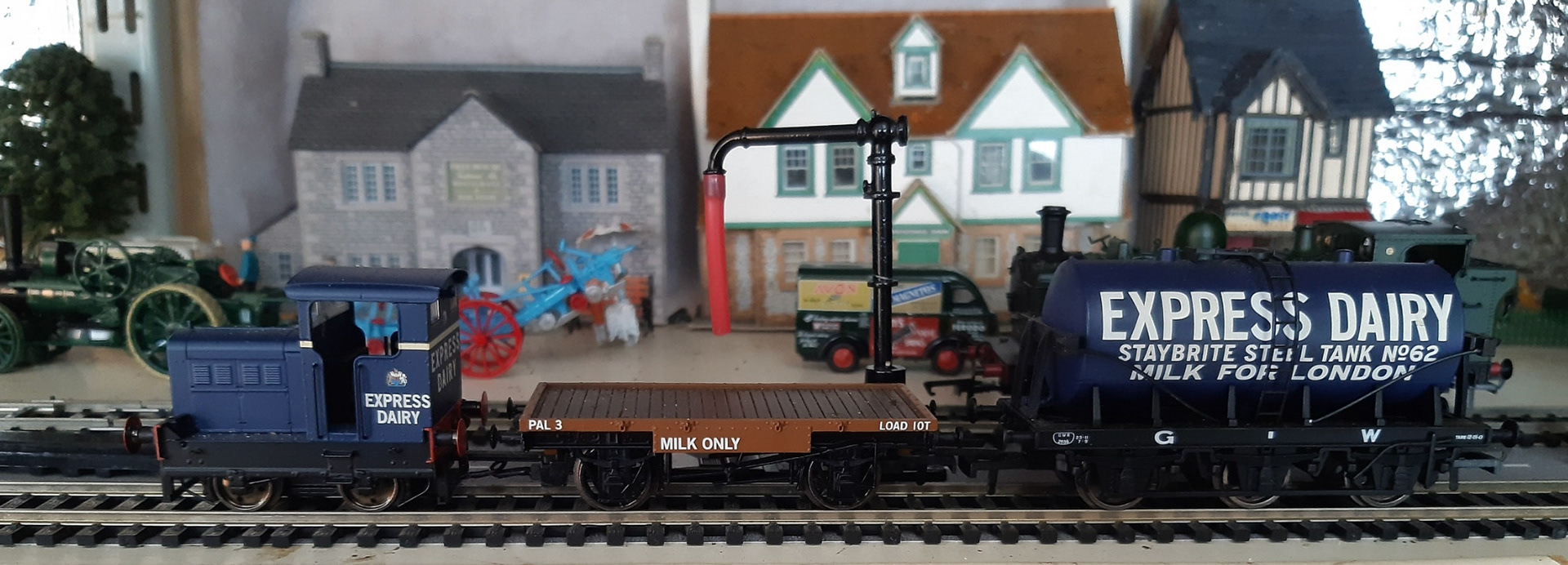 2023 Model of South Morden Shunting Engine. Paul Streeting comments "For those who like model railways, Hornby have a model of a small engine that was based at Morden for many years. Has memories for me, as my late father George Streeting worked there. (Courtesy Paul Streeting)