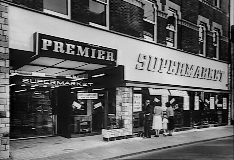 1951 onwards, Express opened its first Premier Supermarket in Streatham, and more store openings continued. (Express 125 Years video still)