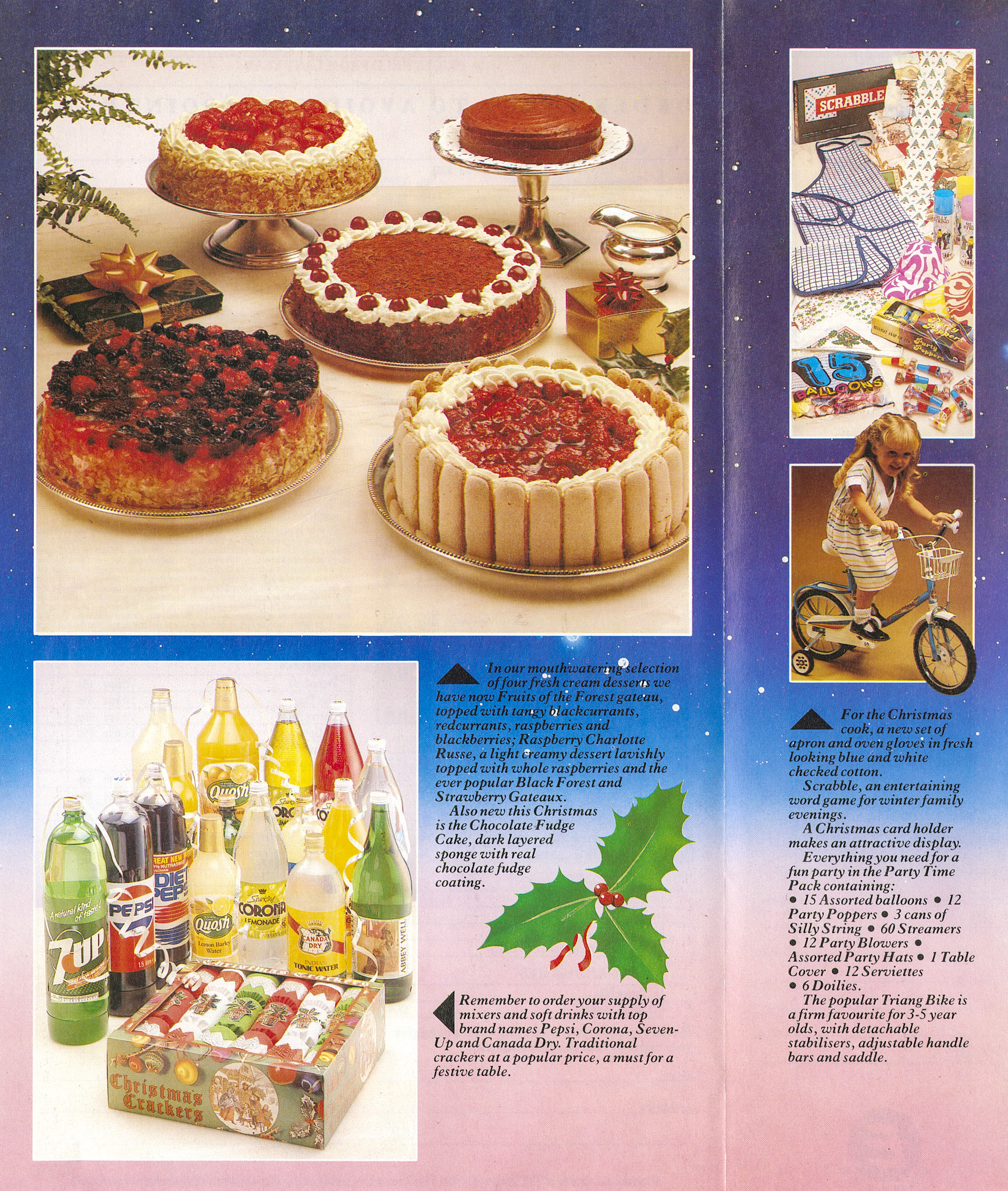 1988 Christmas Hampers leaflet (Courtesy Paul Luke)