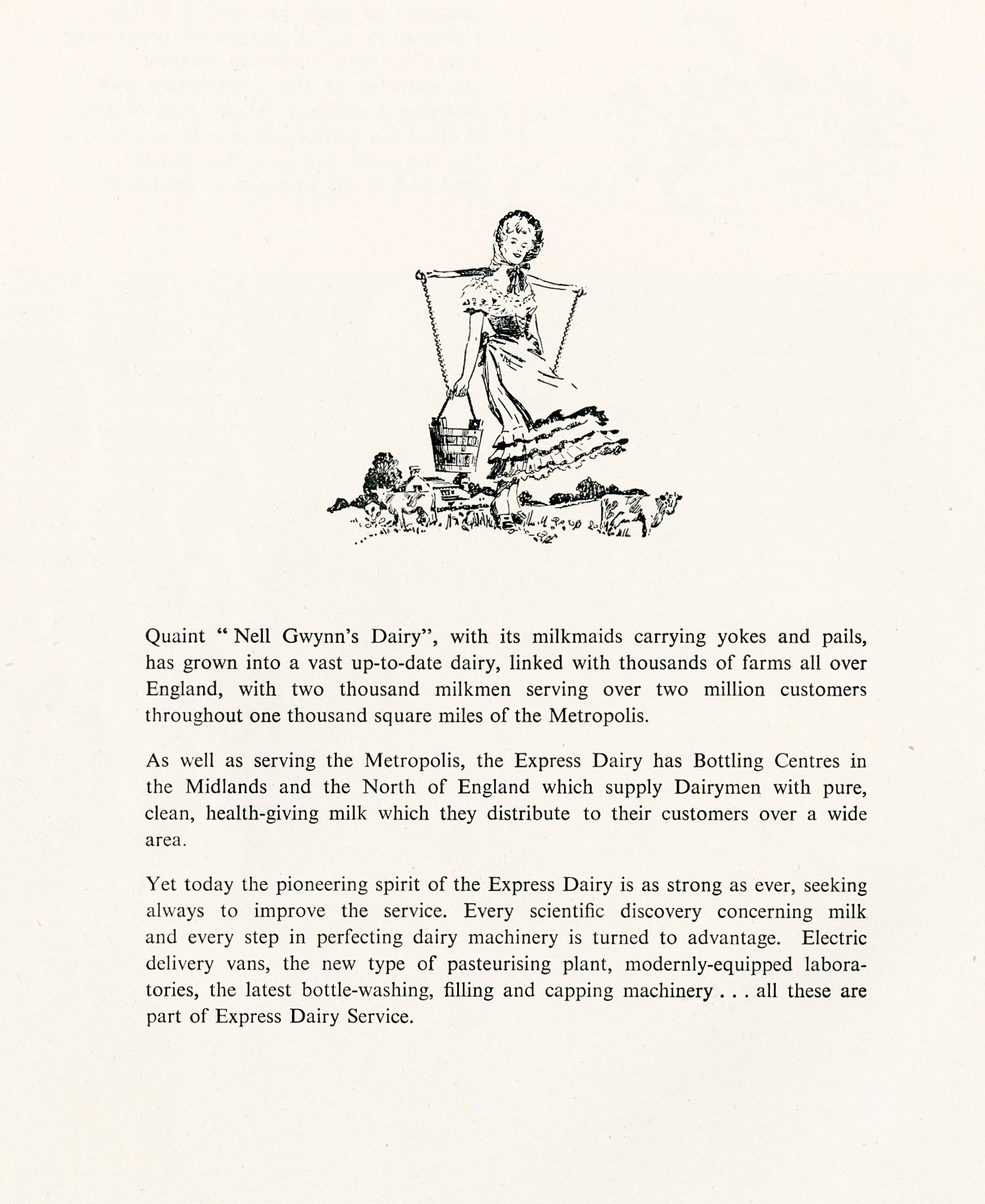 1952 'The Express Dairy' Booklet