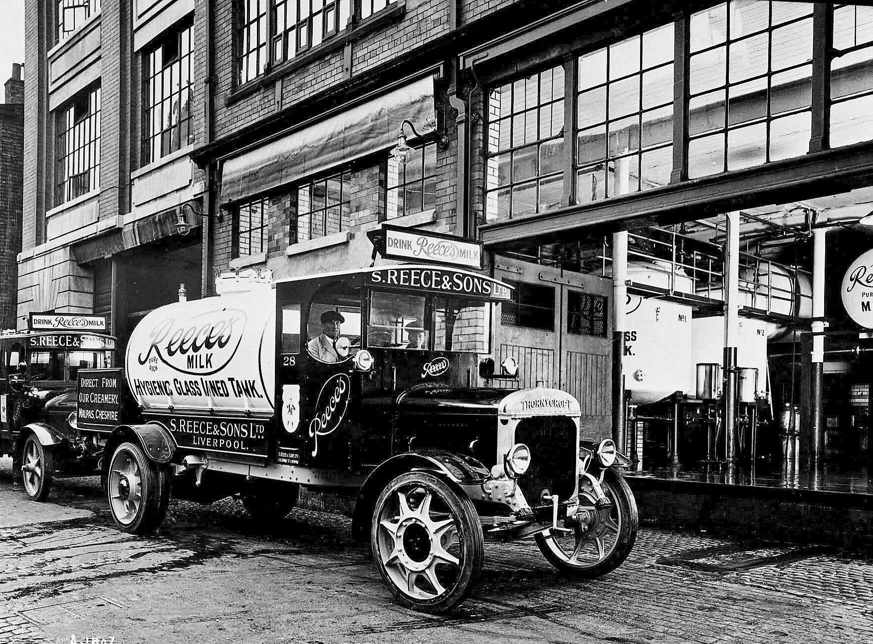 1910's? Reece's Liverpool Creamery (Courtesy Don Reid)