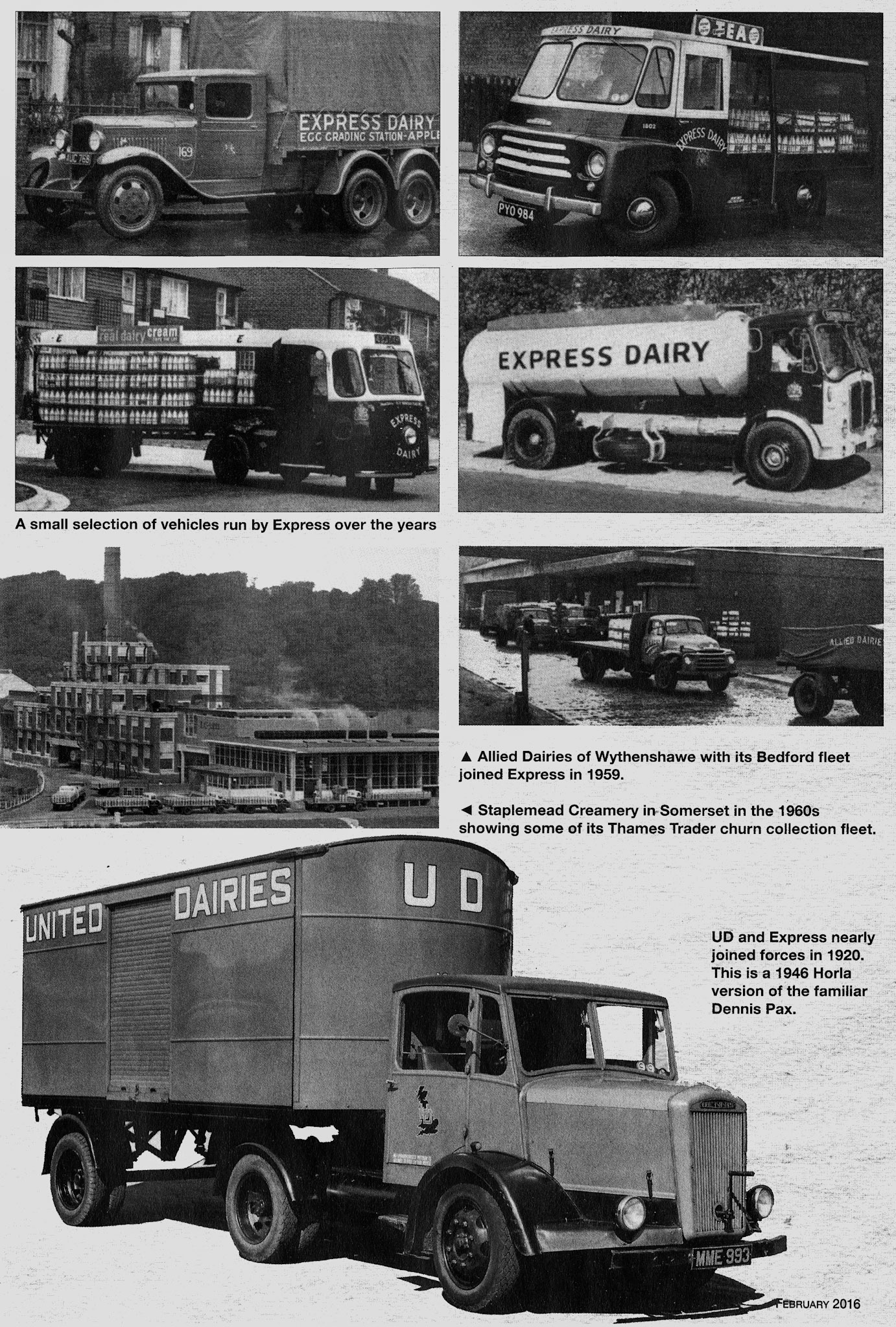 2016 Nick Baldwin's article in 'Classic & Vintage Commercials'.