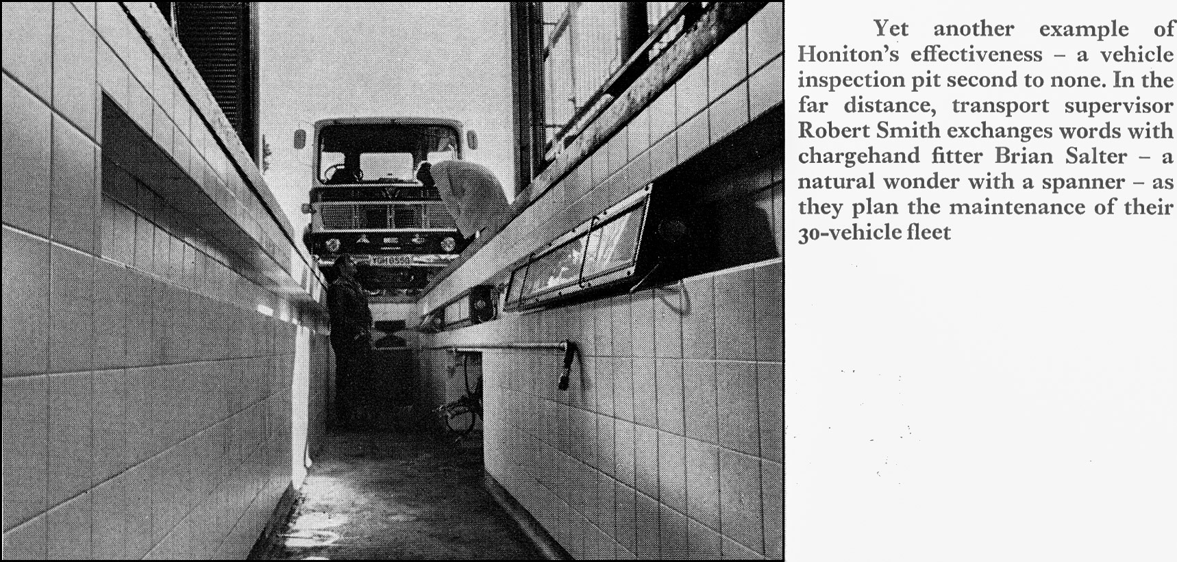 1969 Honiton Creamery, with Robert Smith and Brian Salter. (Express News Christmas)