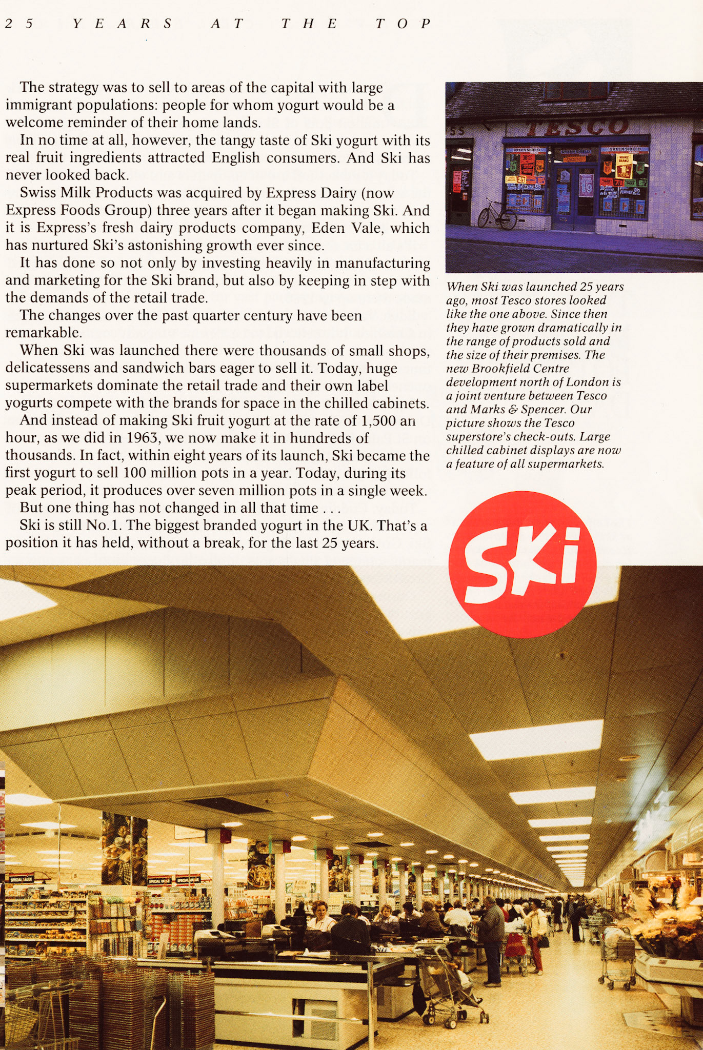 1988 Ski Silver Jubilee - 25 years (Courtesy Paul Bloor)
