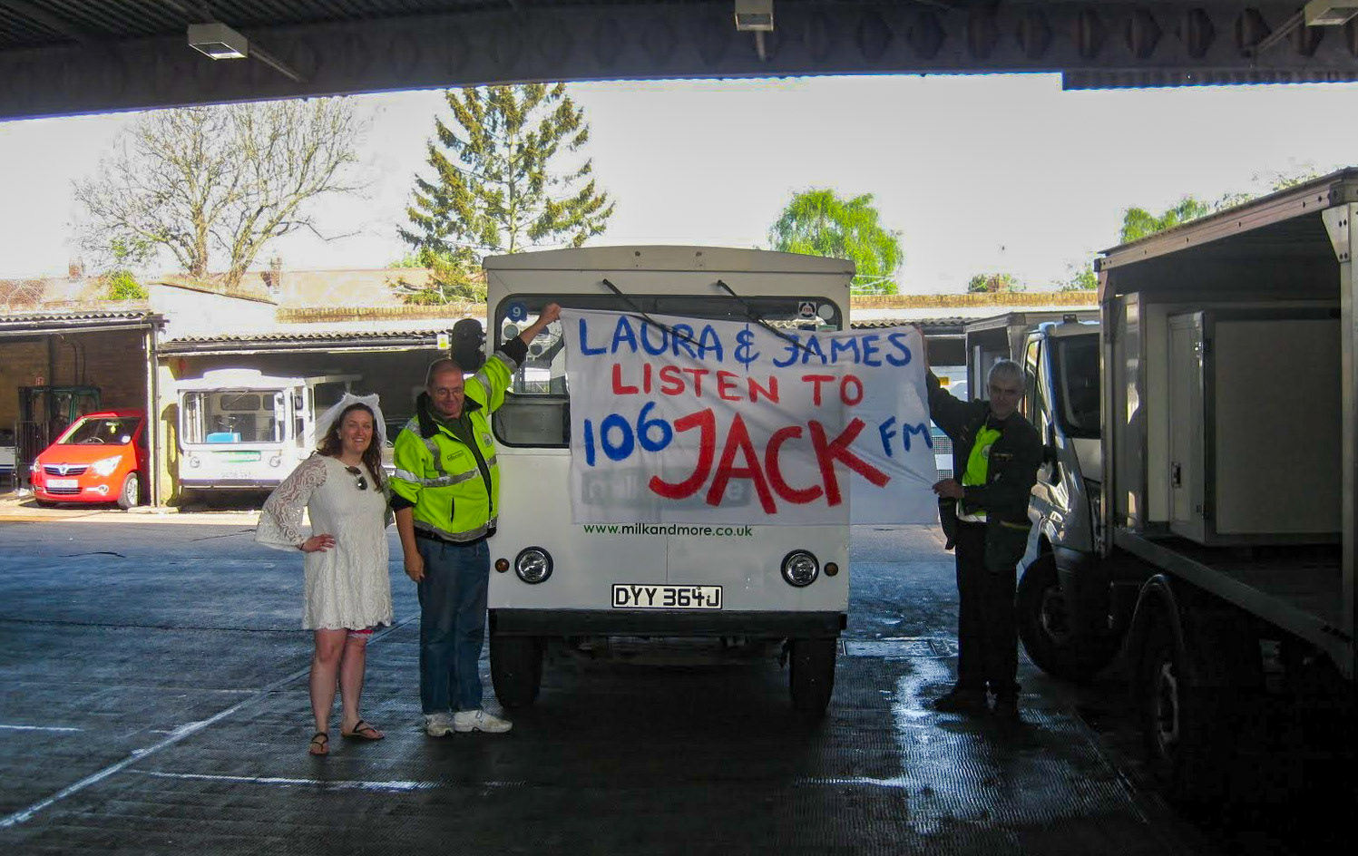 Colin Bull identifies Welwyn Garden City, with Ian Wilson on the left, on the right Tony Heal.