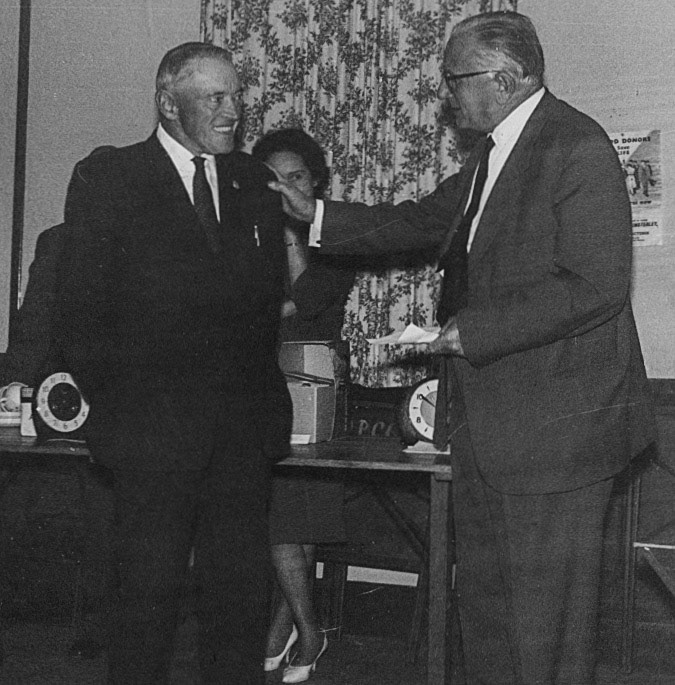 1953 Mr Gurden Senior, Edgar Weston" (Joe Lyons Collection)