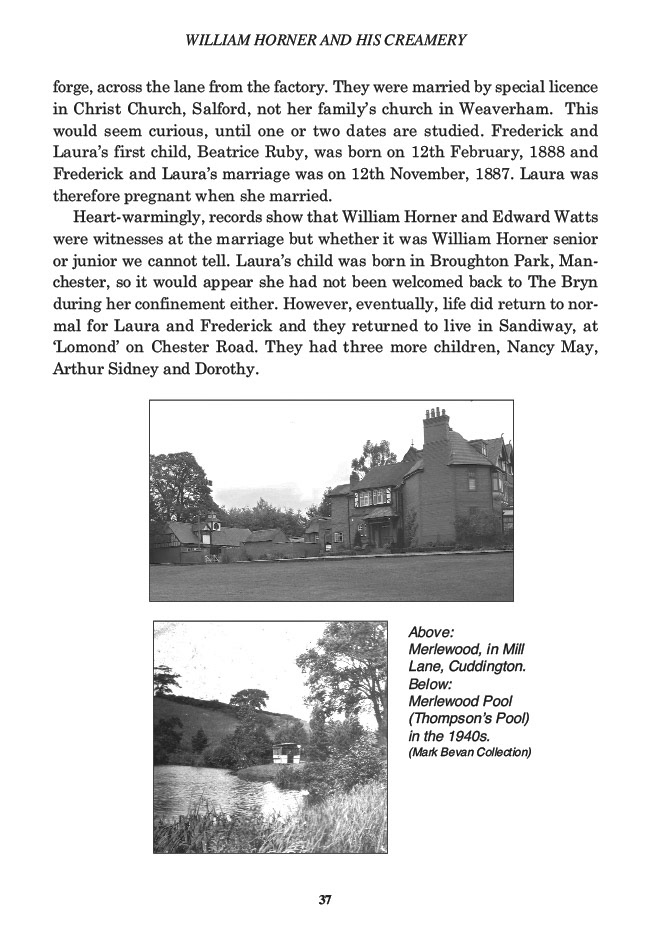 William Horner and his Creamery, Jill King