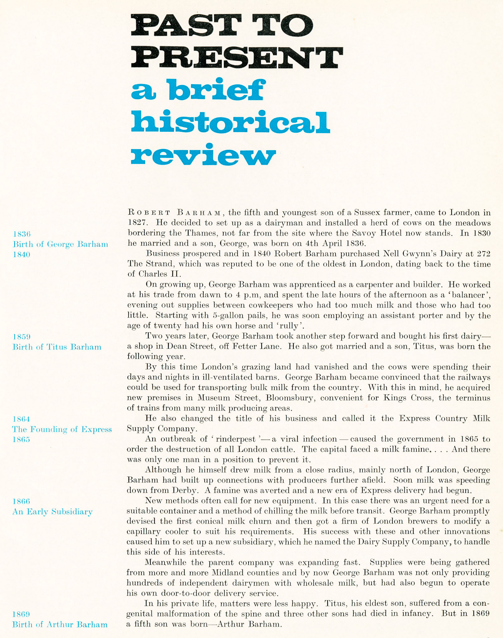 Express Story 1864 - 1964