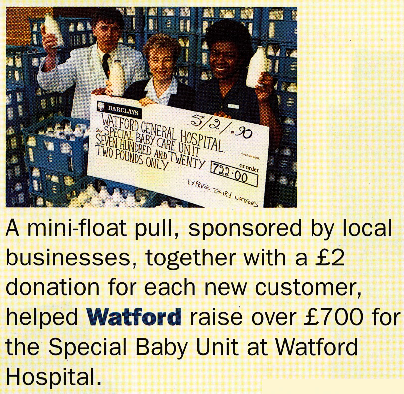 1990 Customer Day activity at Watford Depot (Tops Customer Day Edition)