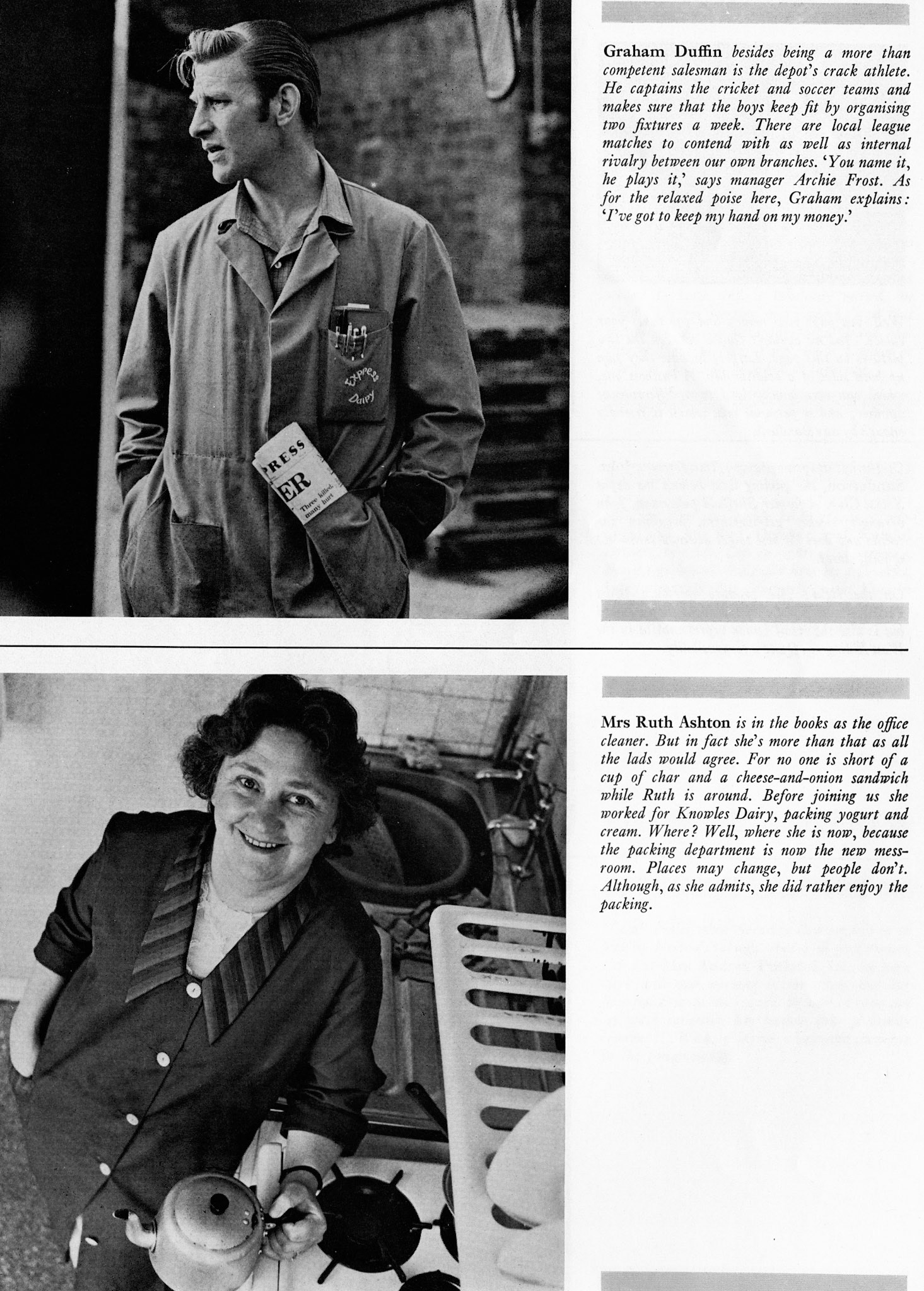 1972 Knowles Dairy, Norton, Sheffield renovation by Express Dairy