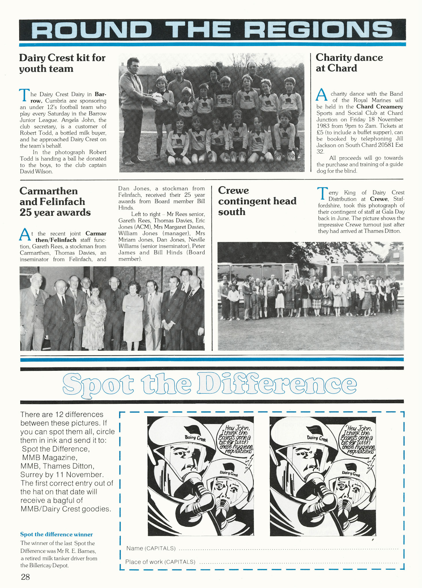 1983 MMB Magazine, special 50th Anniversary edition. (Courtesy Andy Wallis)