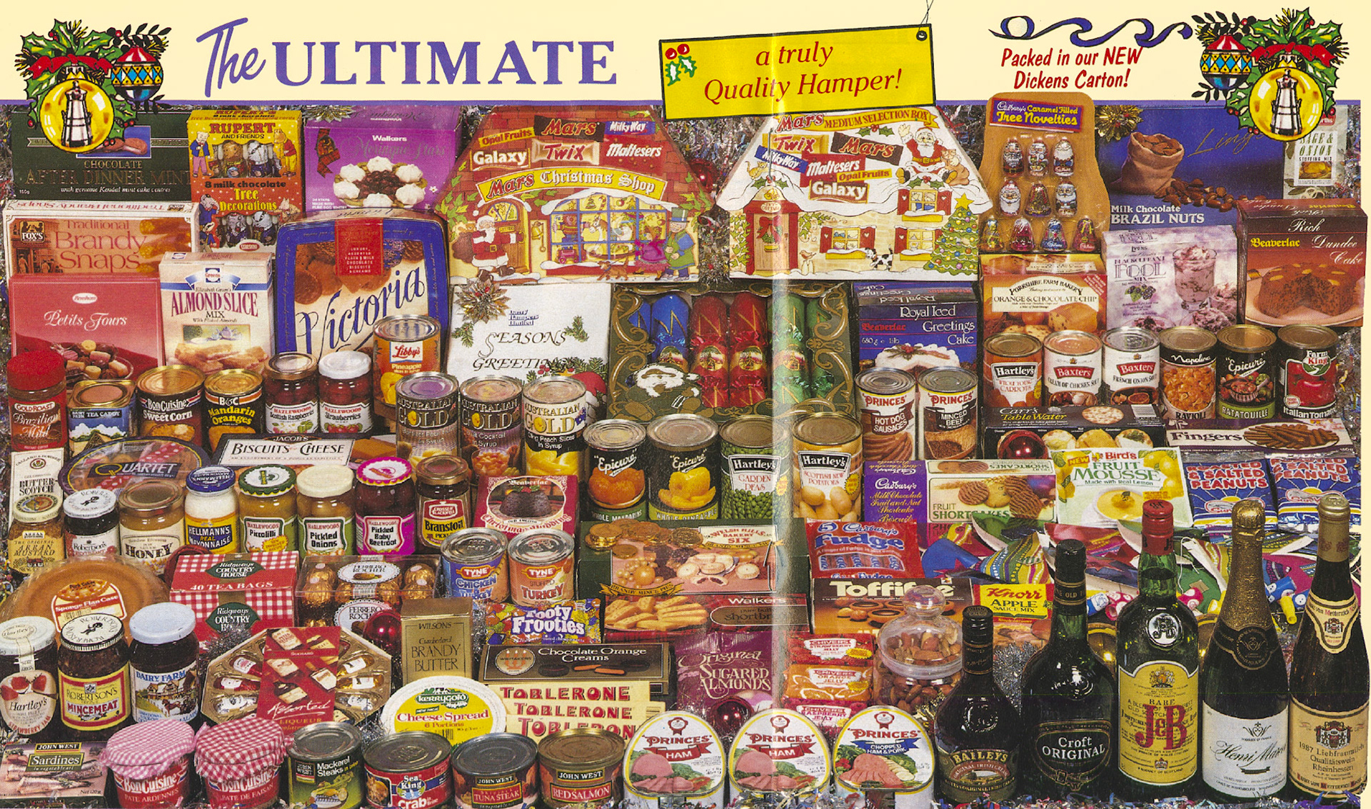 1990 Christmas Hampers leaflet (Courtesy Paul Luke)