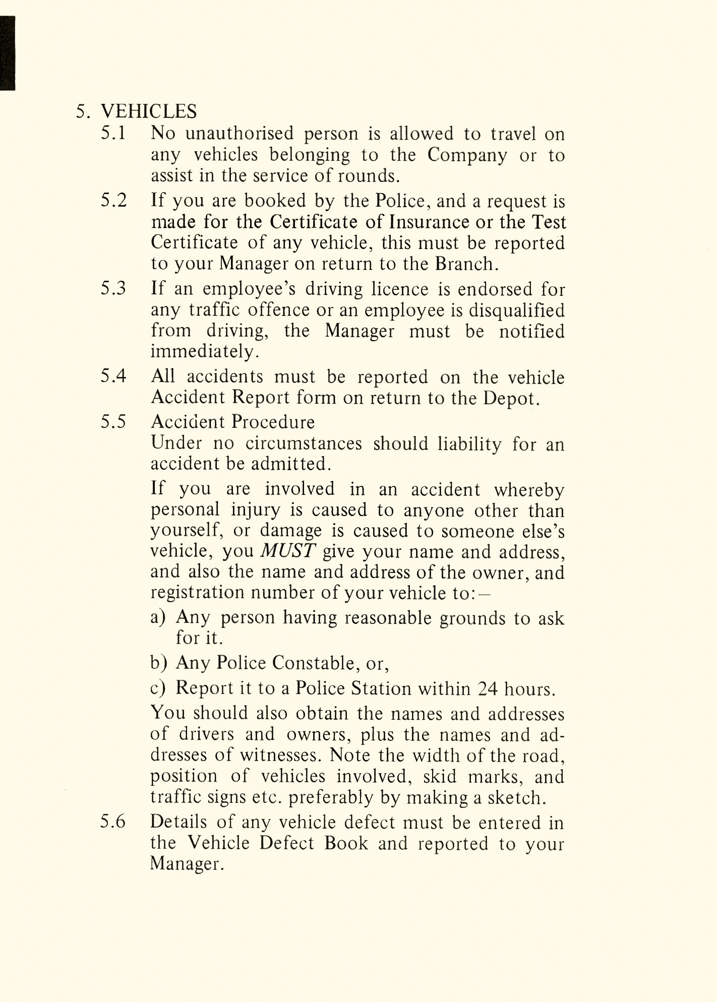 1970's? Procedures &amp; Instructions for Retail Staff, P7 (Express Dairy Tales collection)