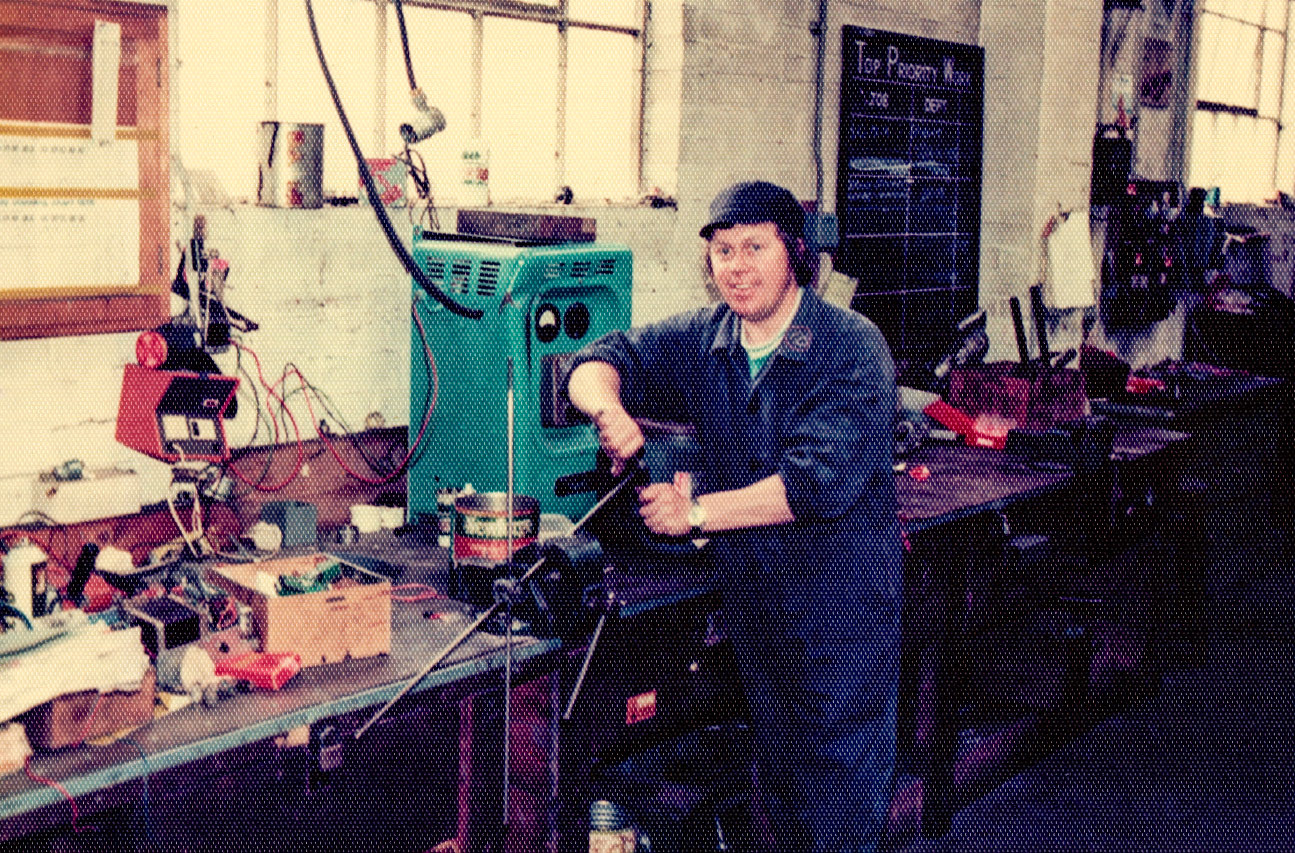 Matthew Taylor identifies Frank Davies (Courtesy Joe Lyons)